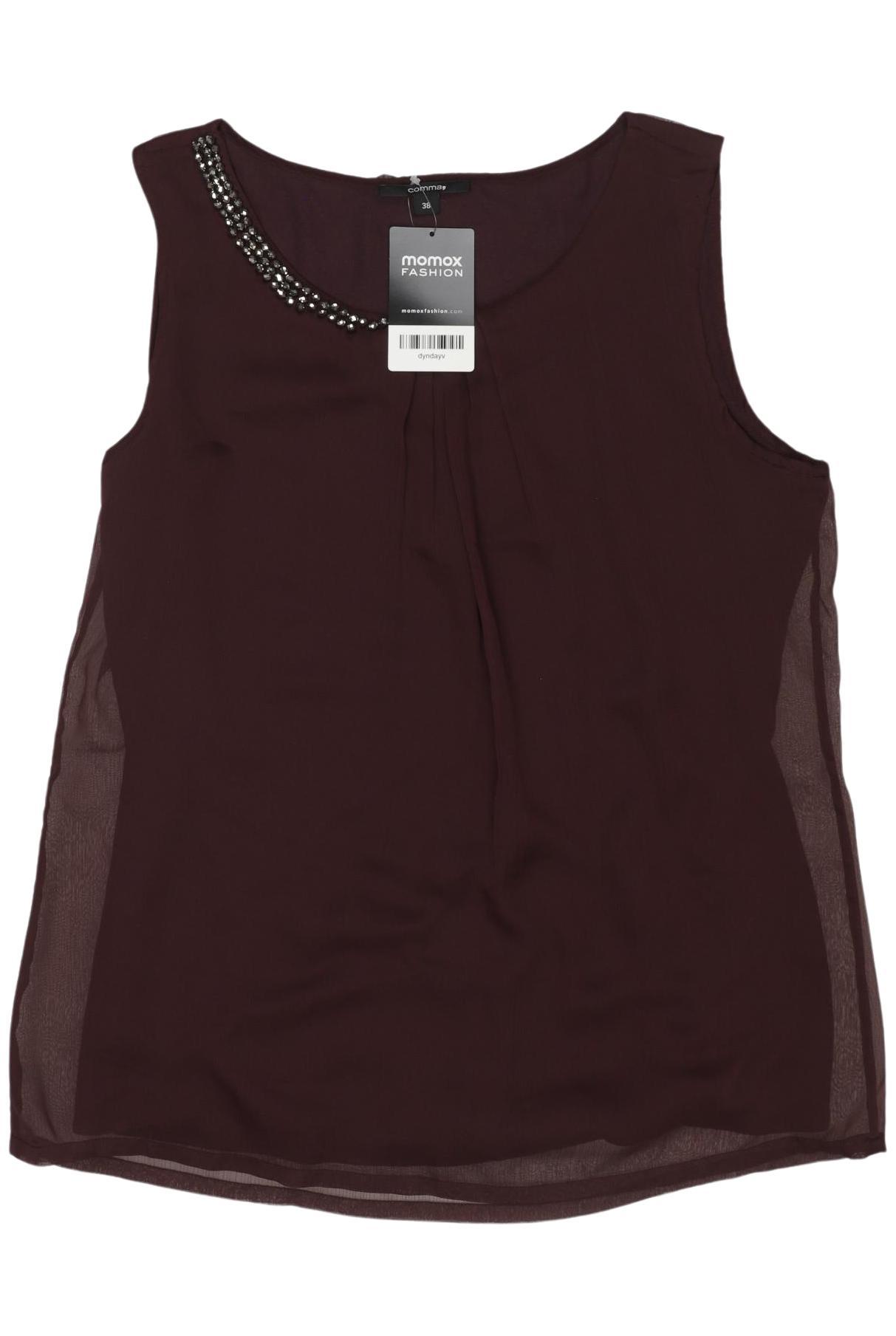 

Comma Damen Top, bordeaux, Gr. 38