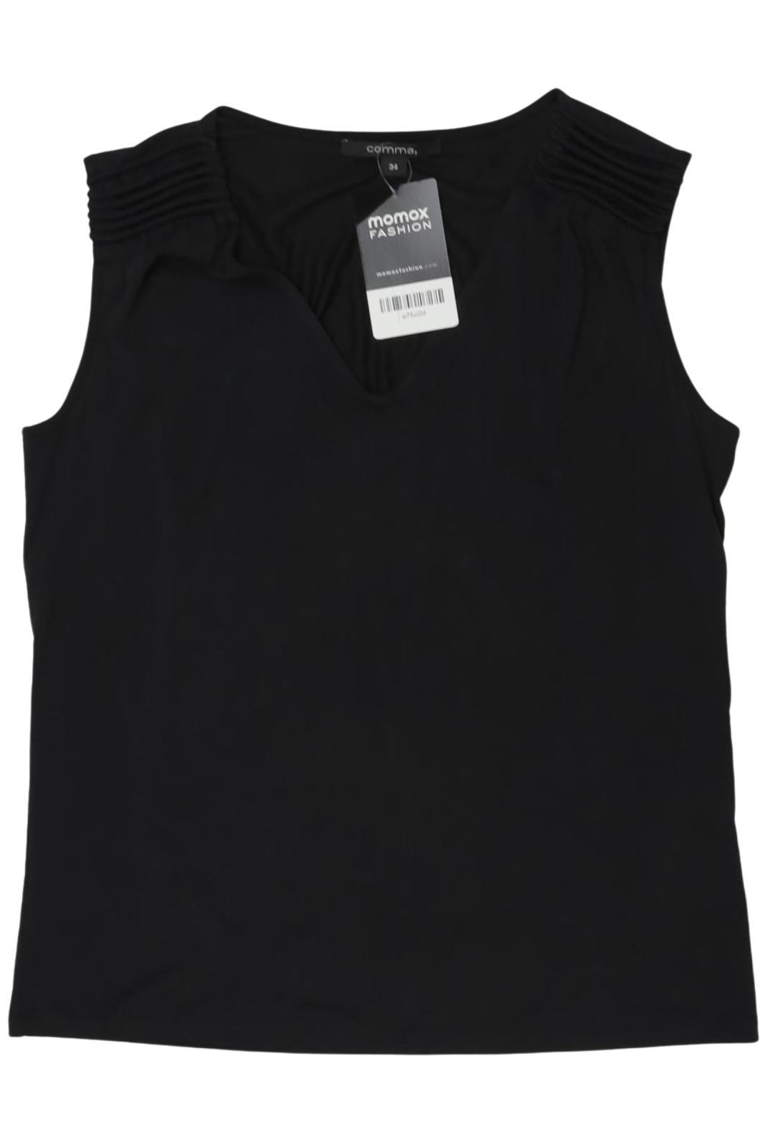 

Comma Damen Top, schwarz, Gr. 34