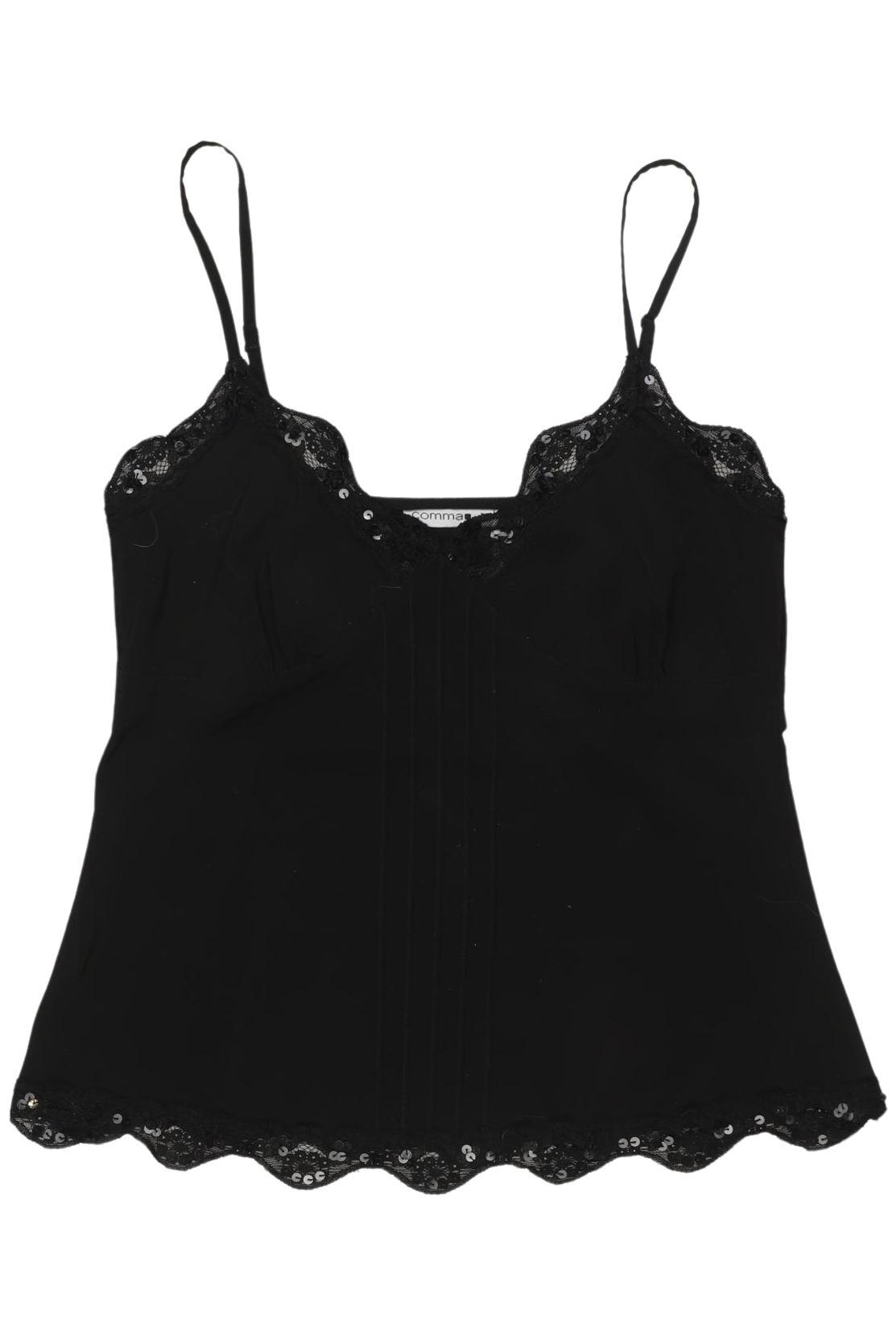 

Comma Damen Top, schwarz, Gr. 36