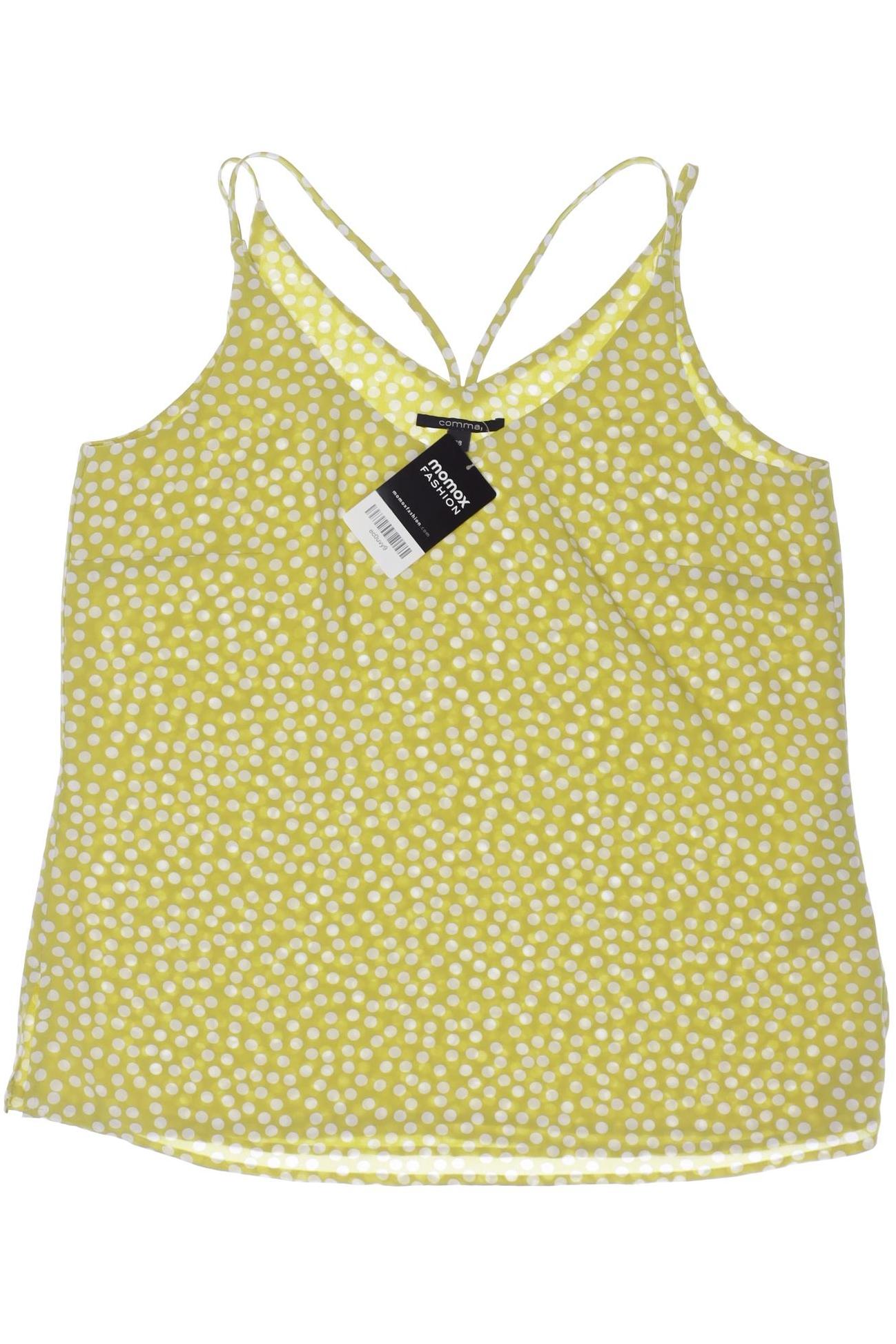 

Comma Damen Top, gelb, Gr. 38