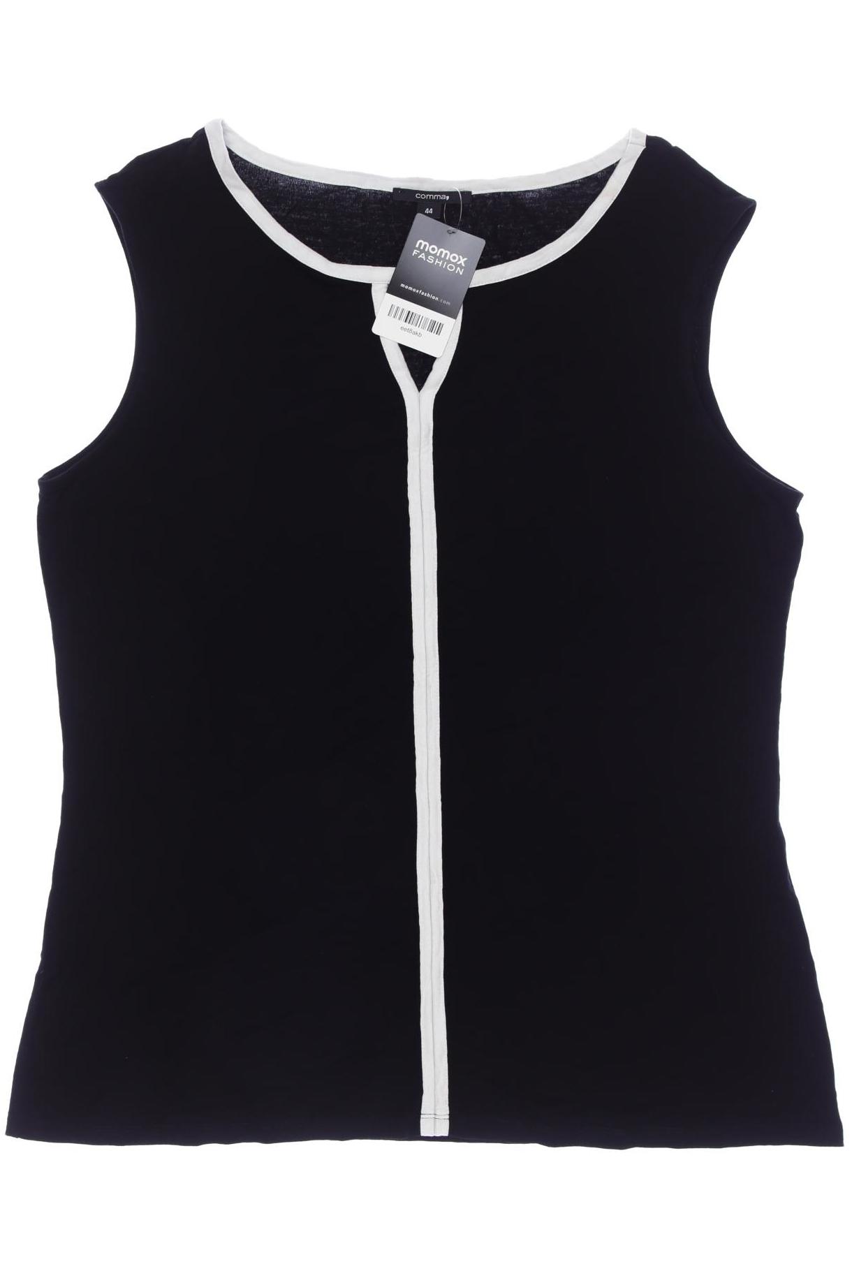 

Comma Damen Top, schwarz, Gr. 44