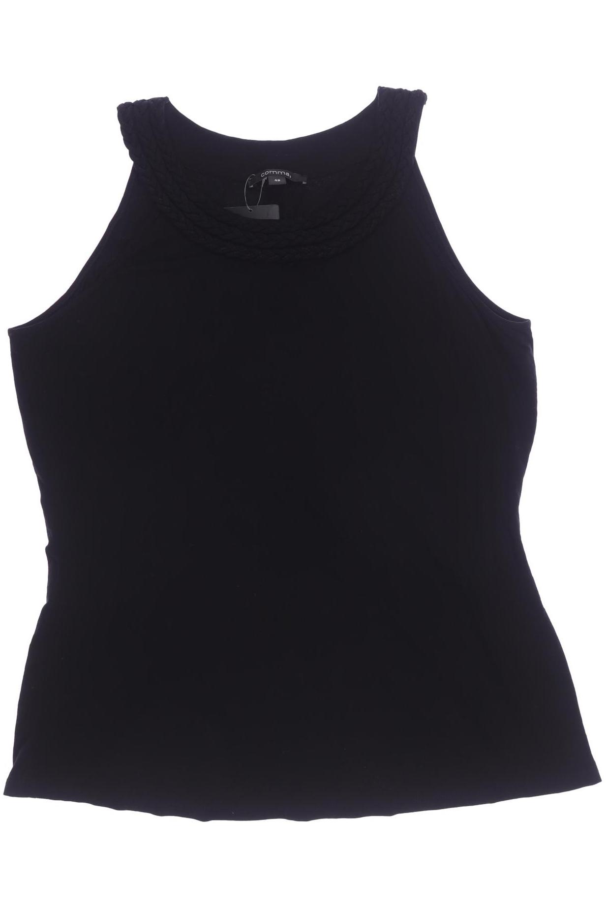 

Comma Damen Top, schwarz, Gr. 42