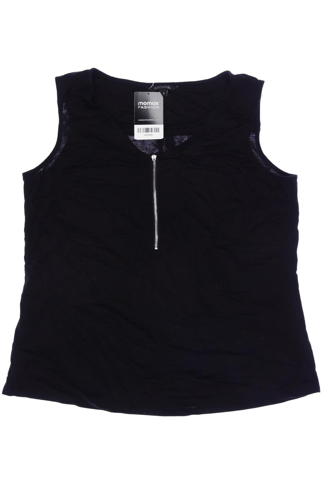 

Comma Damen Top, schwarz, Gr. 38