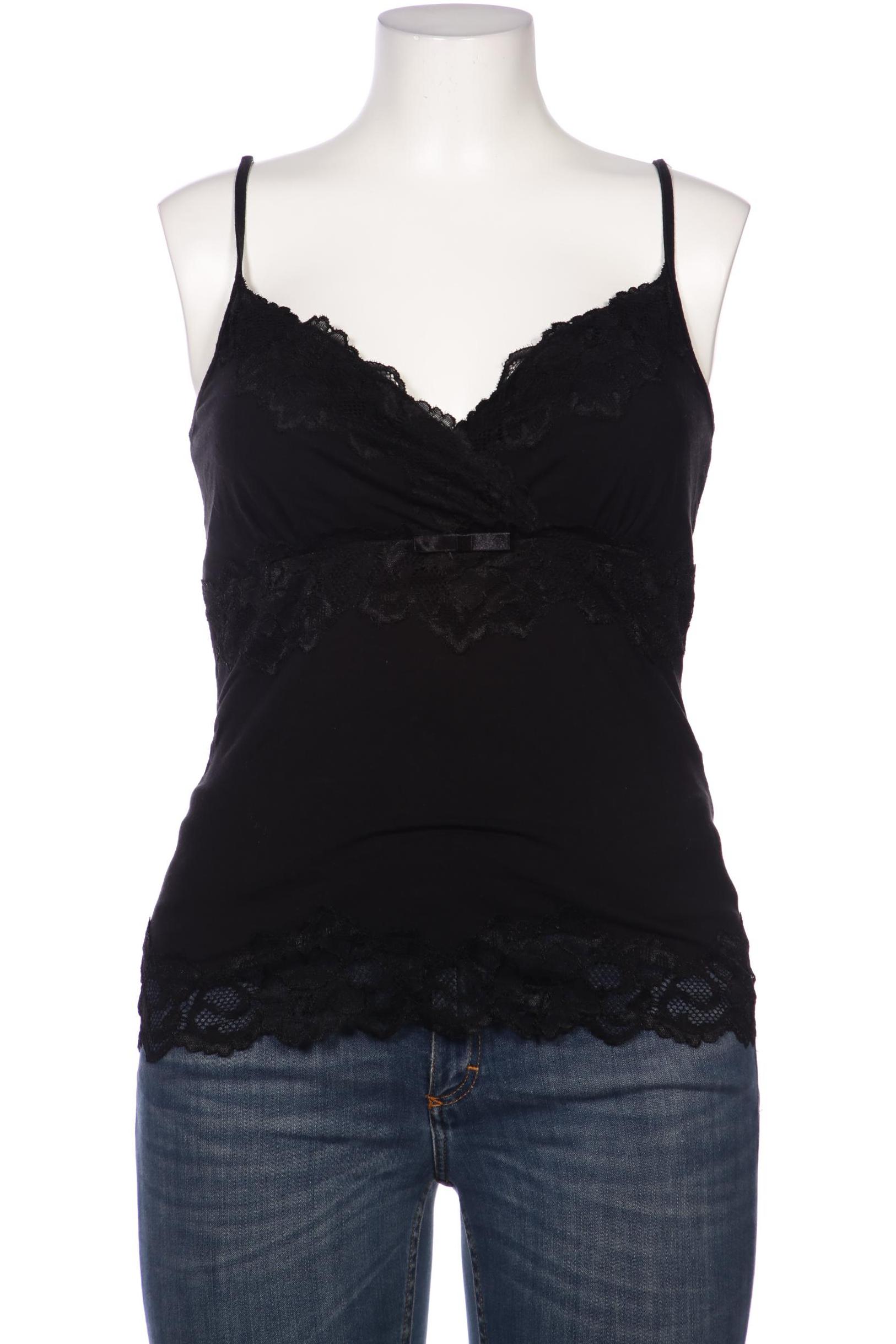 

Comma Damen Top, schwarz, Gr. 44