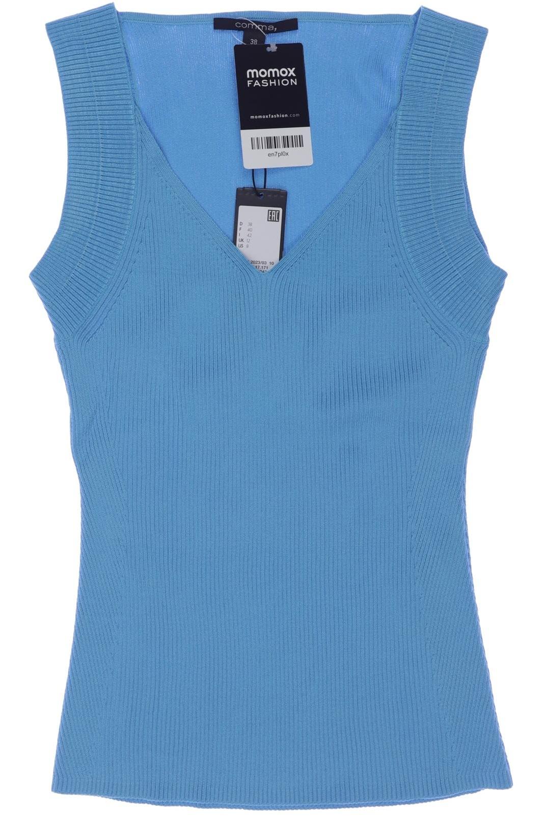 

Comma Damen Top, blau, Gr. 38