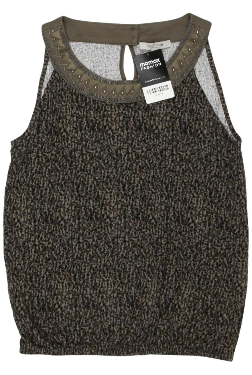 

Comma Damen Top, braun, Gr. 36