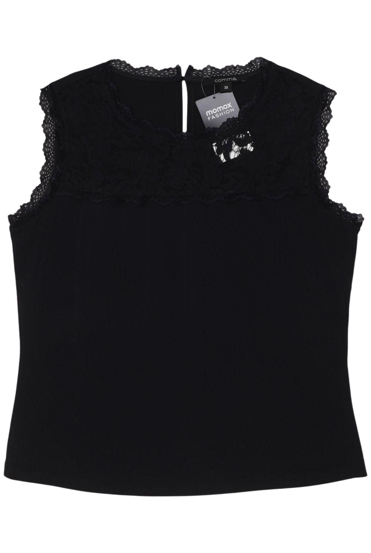 

Comma Damen Top, schwarz, Gr. 38