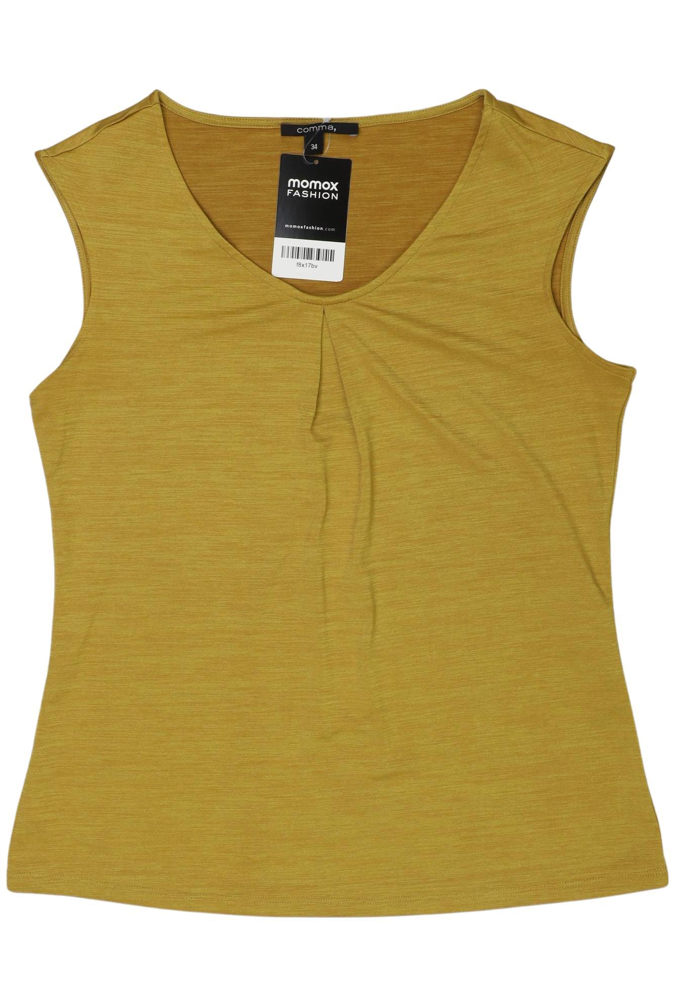 

Comma Damen Top, gelb, Gr. 34