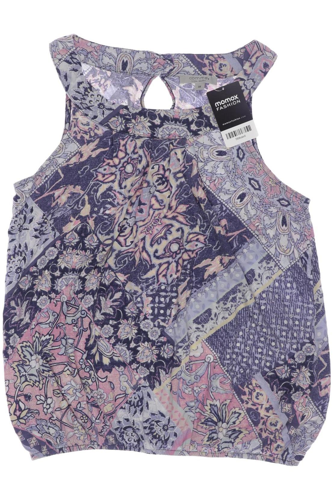 

Comma Damen Top, marineblau, Gr. 38