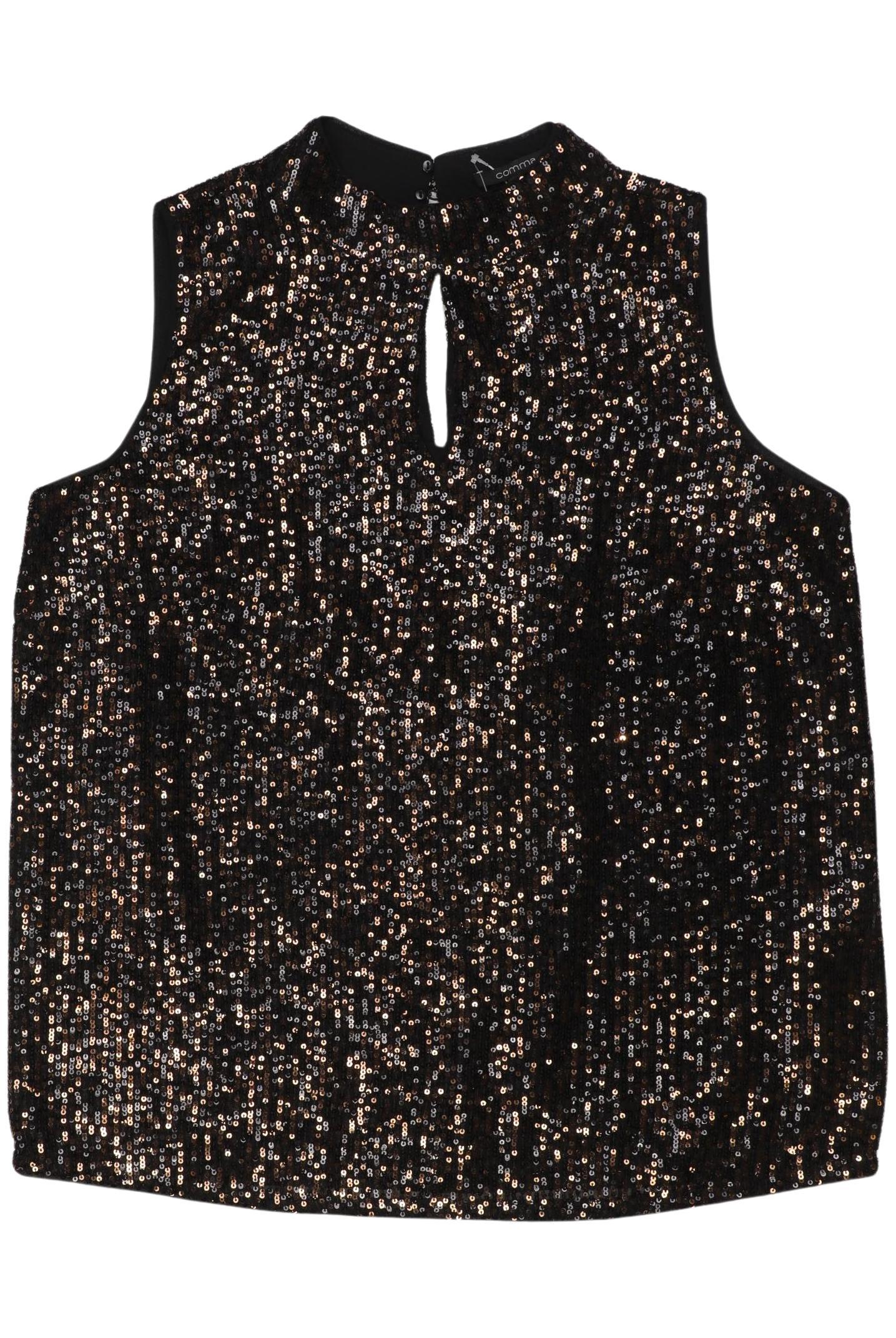 

Comma Damen Top, schwarz, Gr. 38