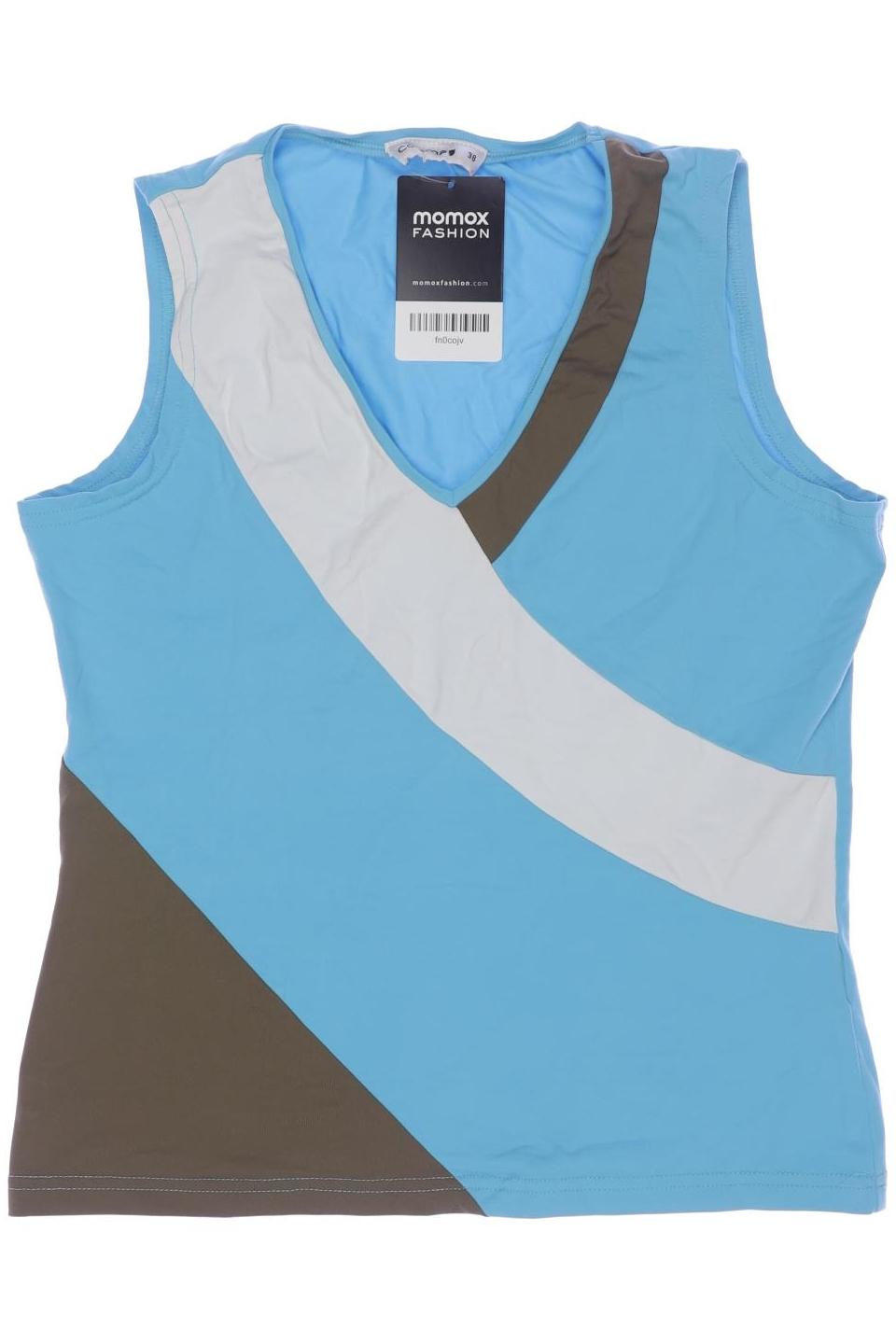 

Comma Damen Top, blau, Gr. 38