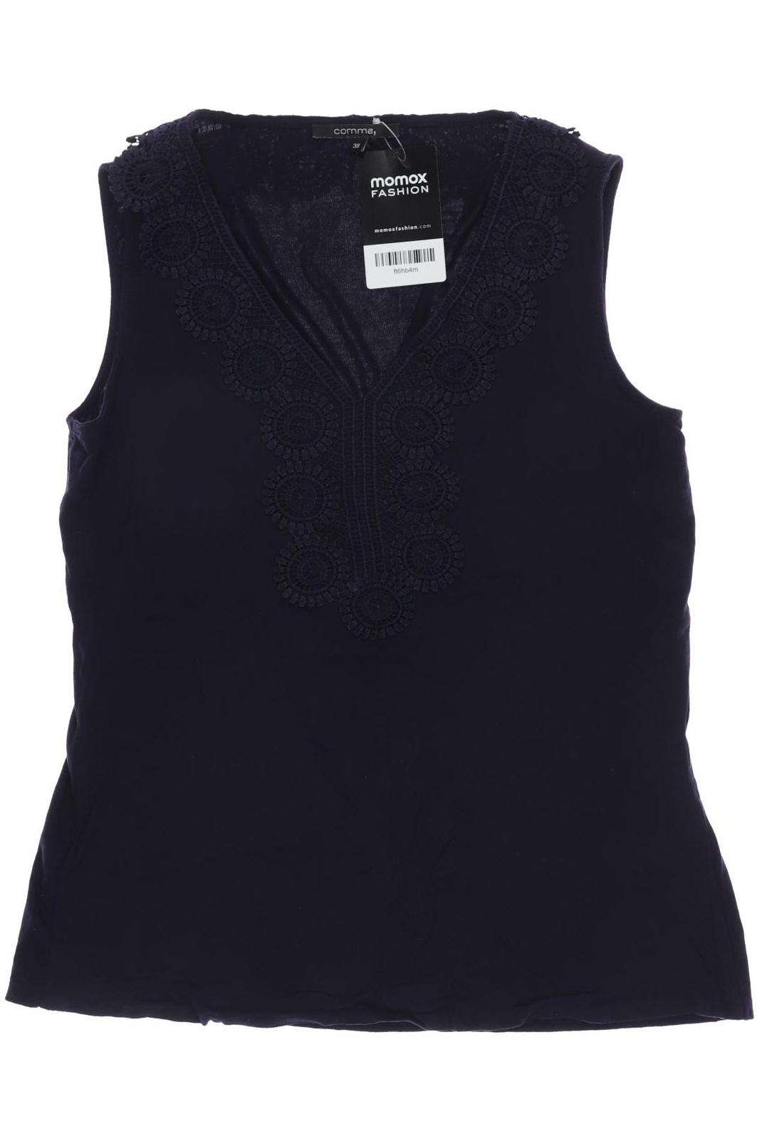 

Comma Damen Top, marineblau, Gr. 38