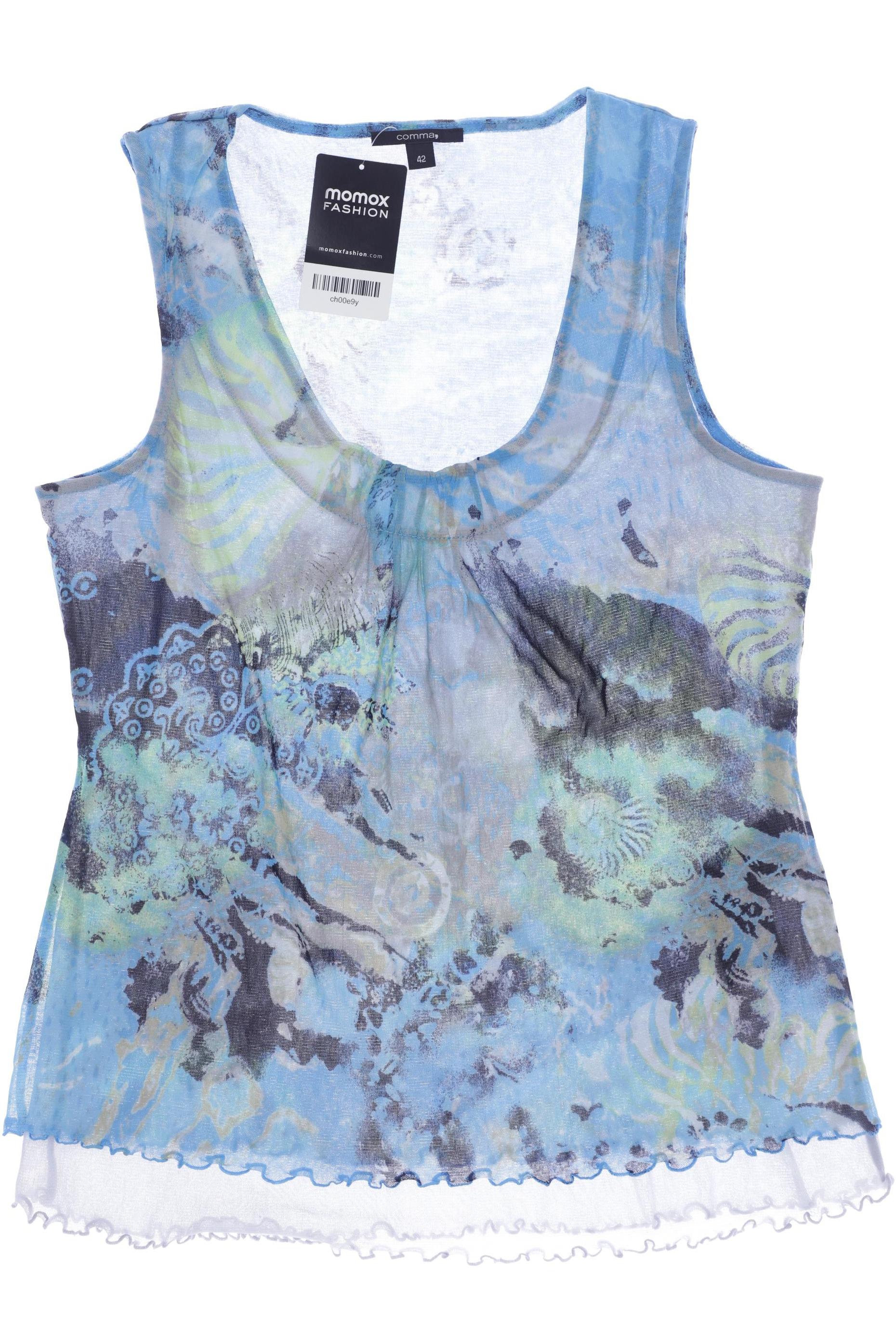

Comma Damen Top, blau