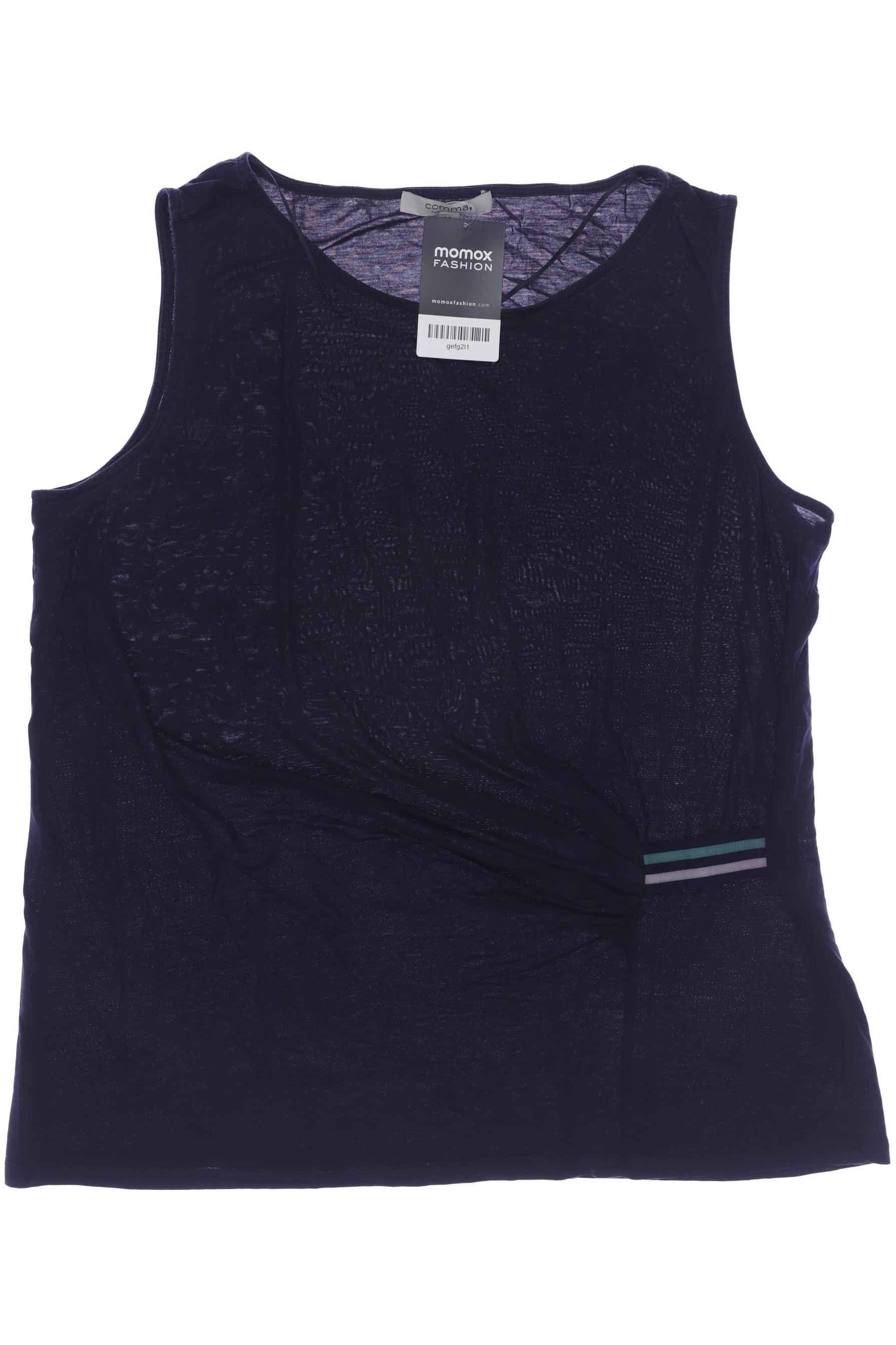 

Comma Damen Top, marineblau, Gr. 44