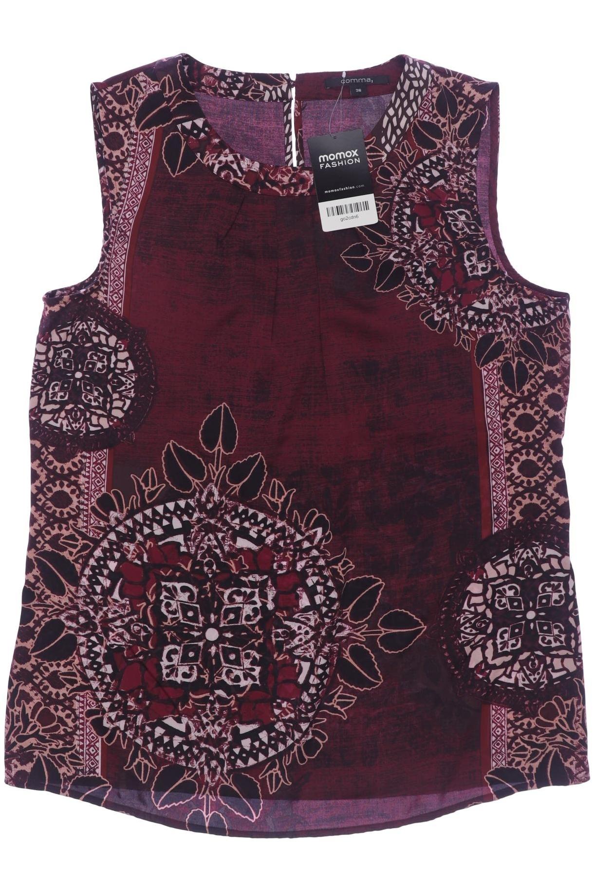 

Comma Damen Top, bordeaux, Gr. 38