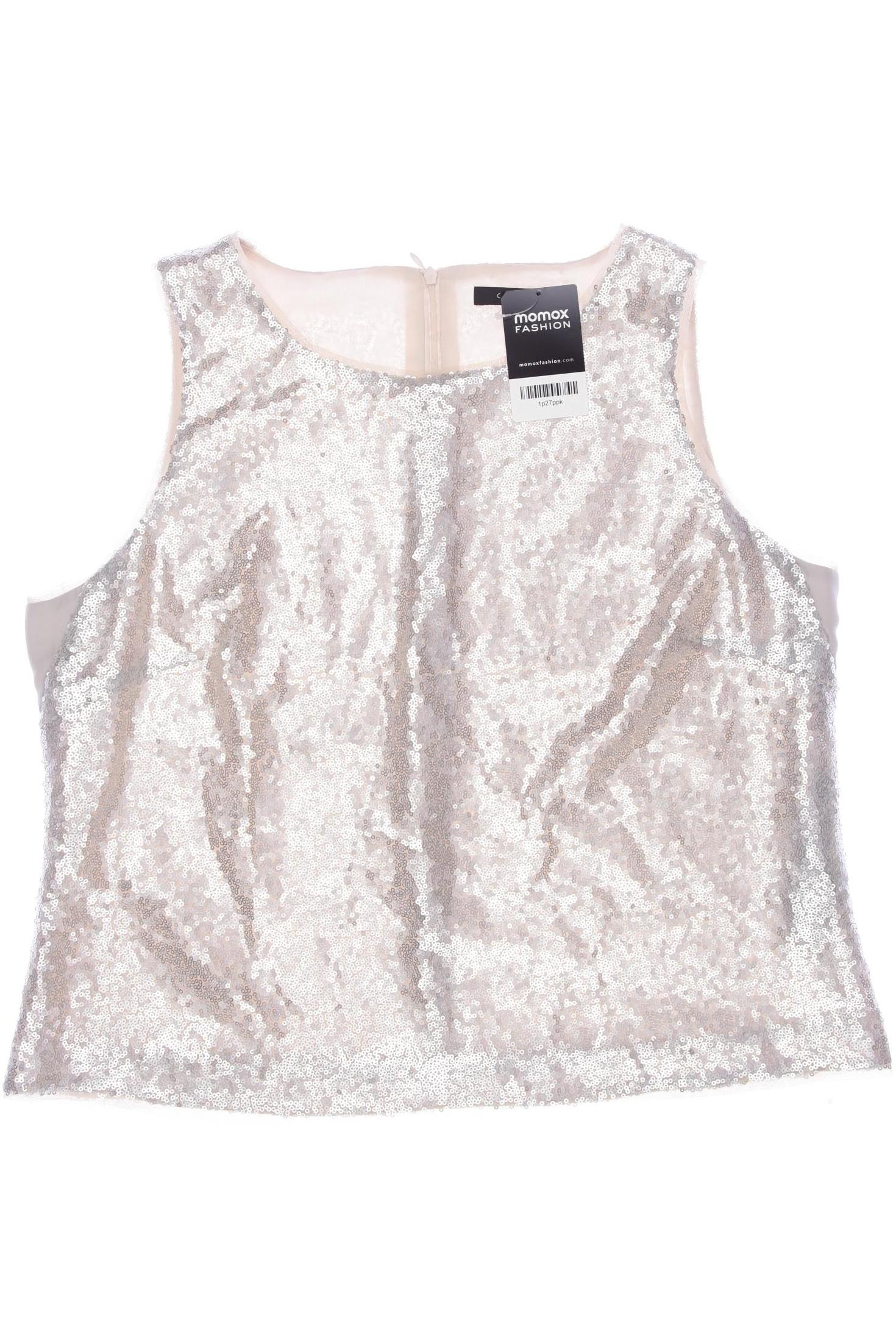 

Comma Damen Top, silber, Gr. 44