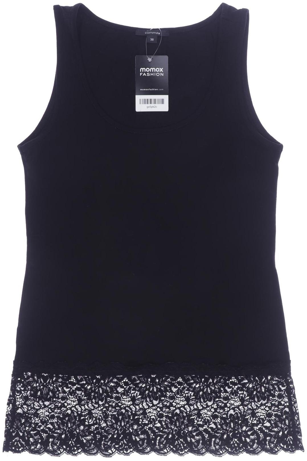 

Comma Damen Top, schwarz