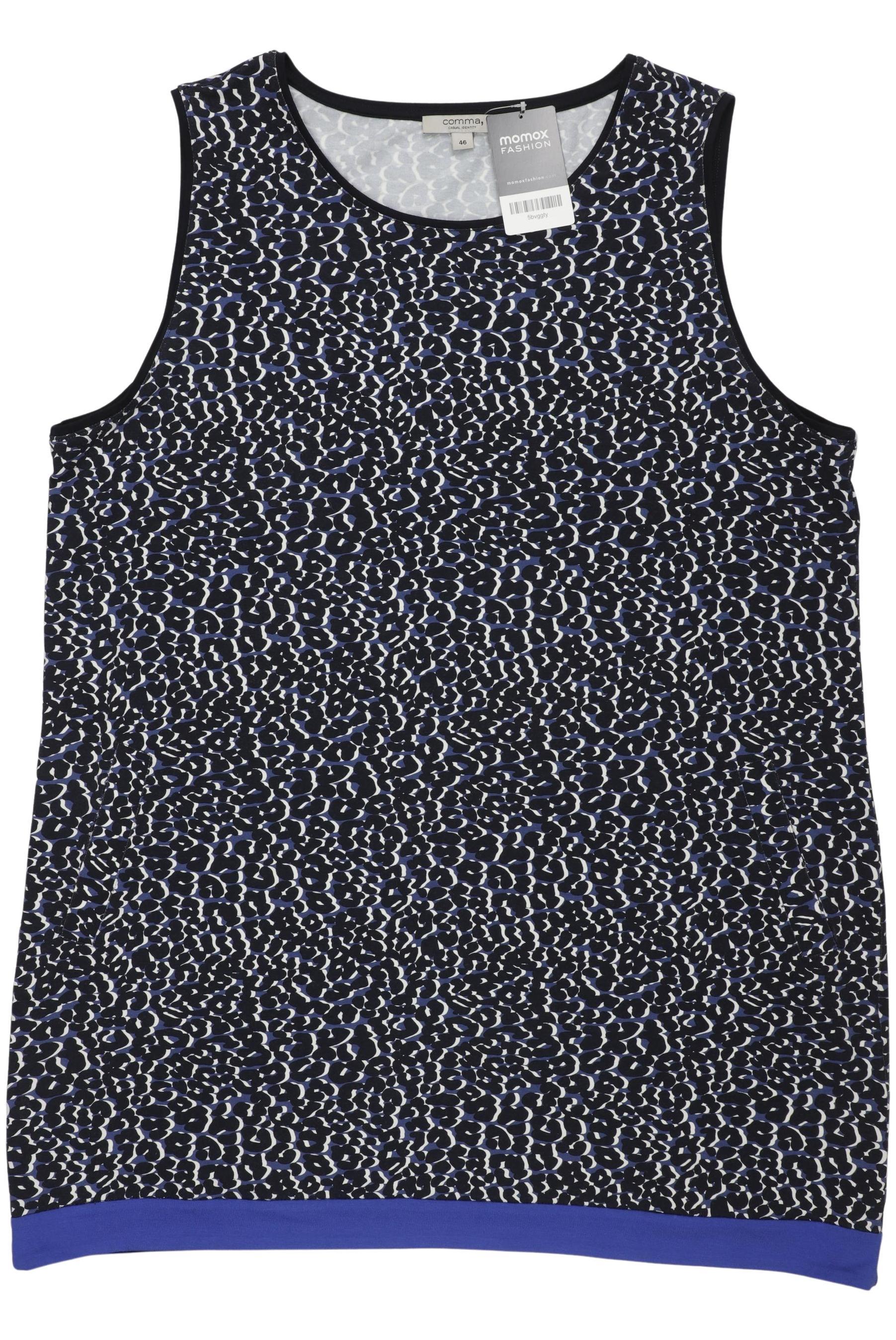 

Comma Damen Top, marineblau, Gr. 46