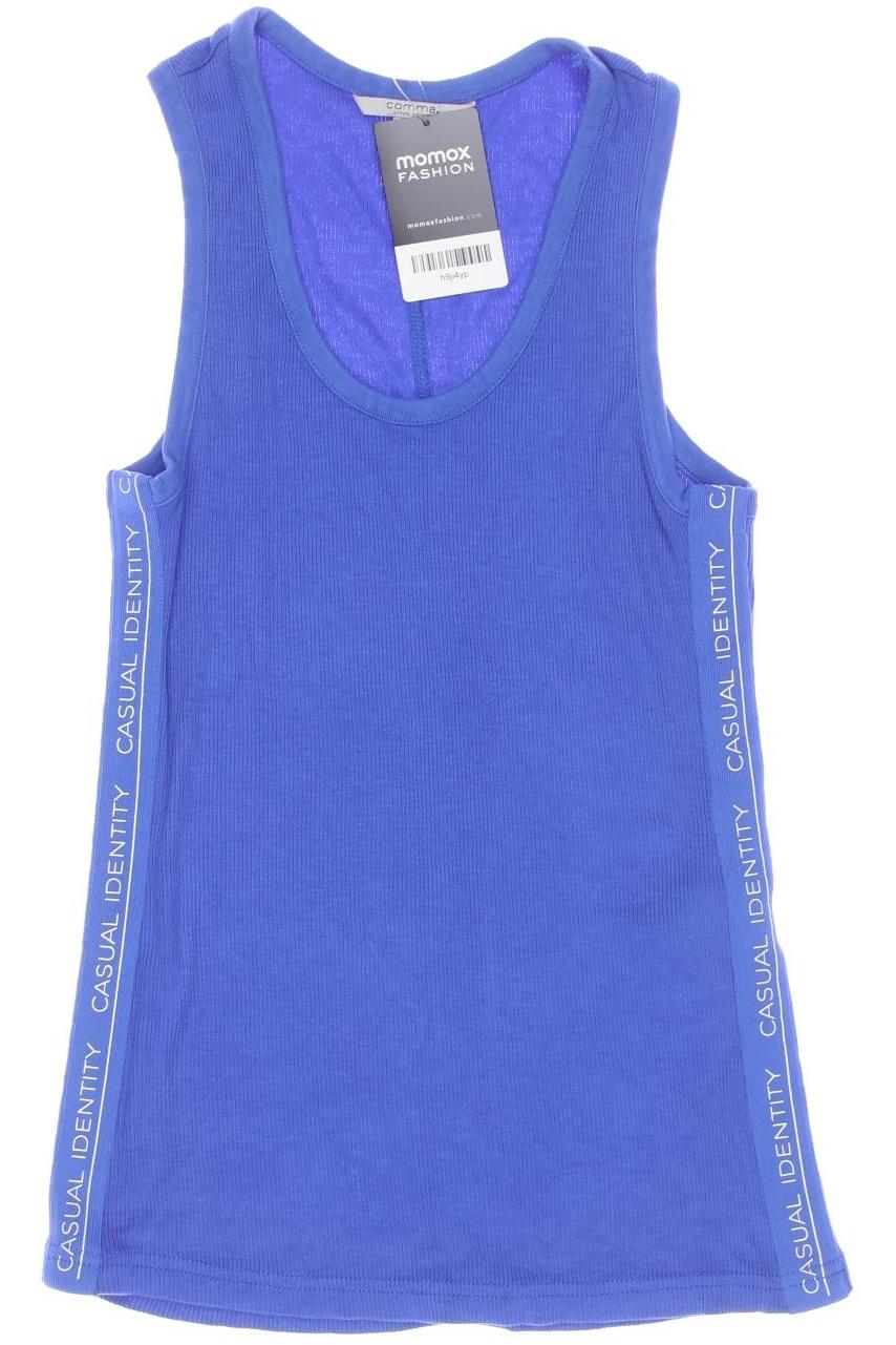 

Comma Damen Top, blau, Gr. 36