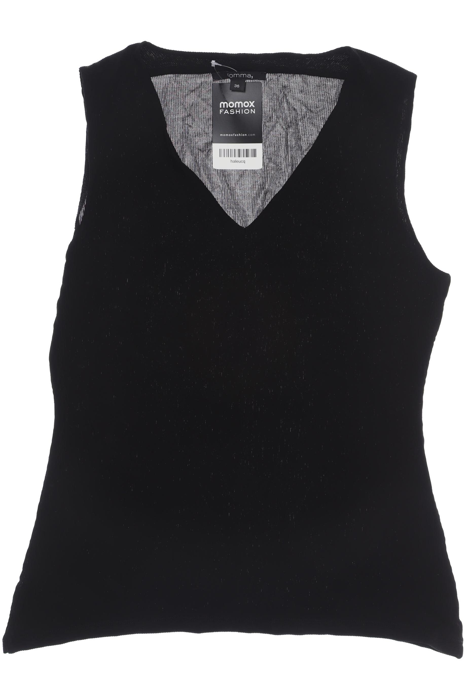 

Comma Damen Top, schwarz