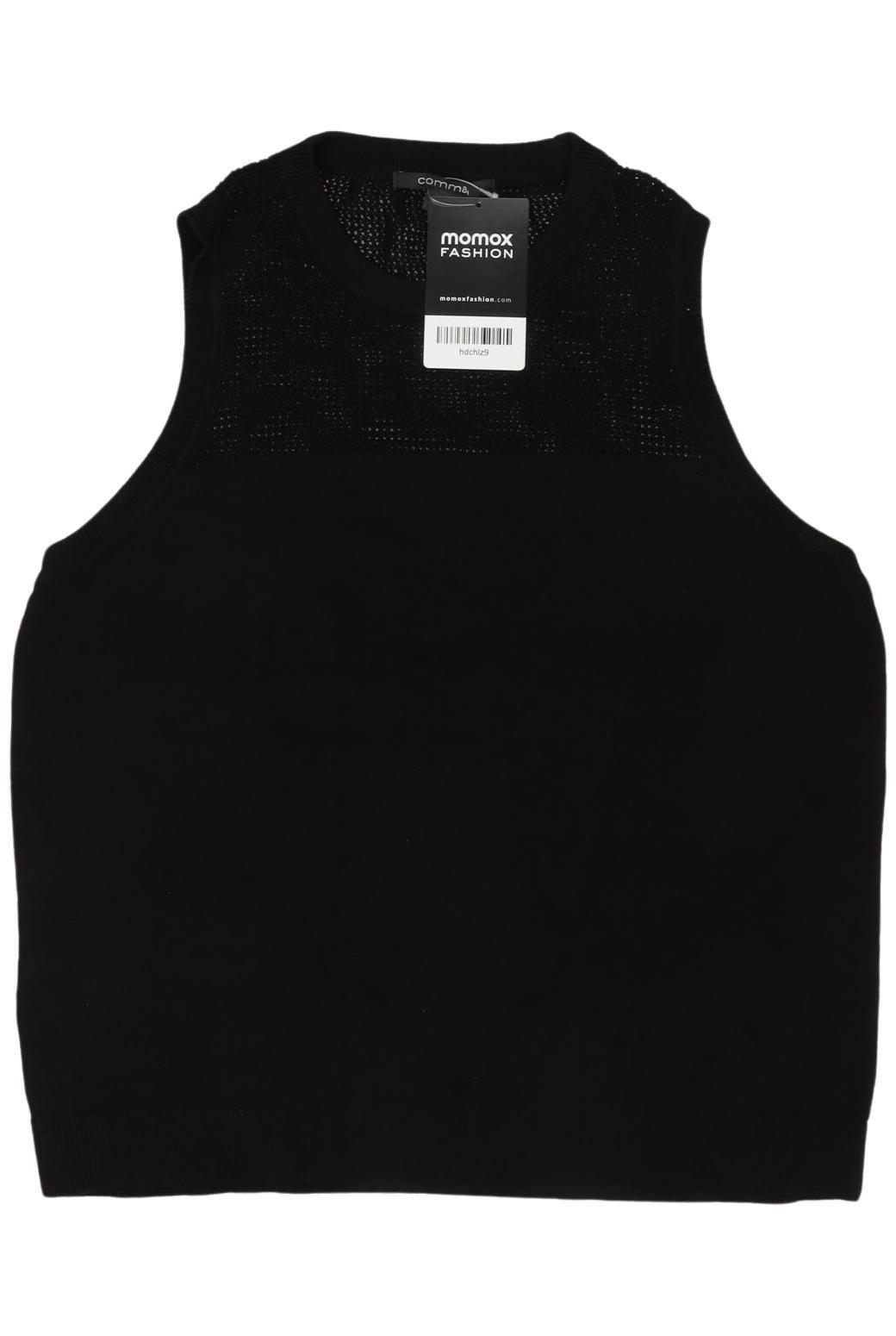 

Comma Damen Top, schwarz, Gr. 40