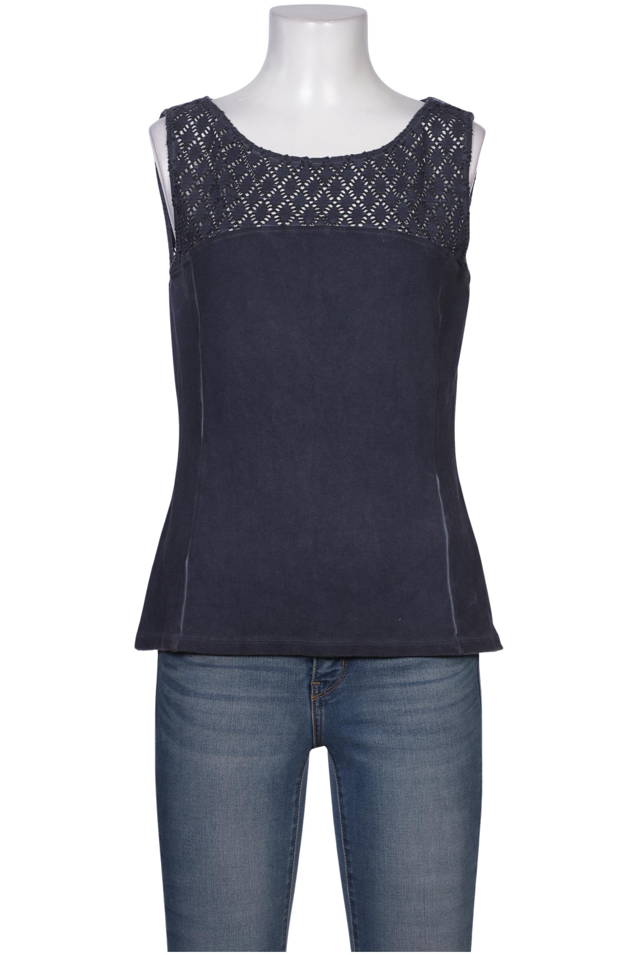 

Comma Damen Top, marineblau, Gr. 40