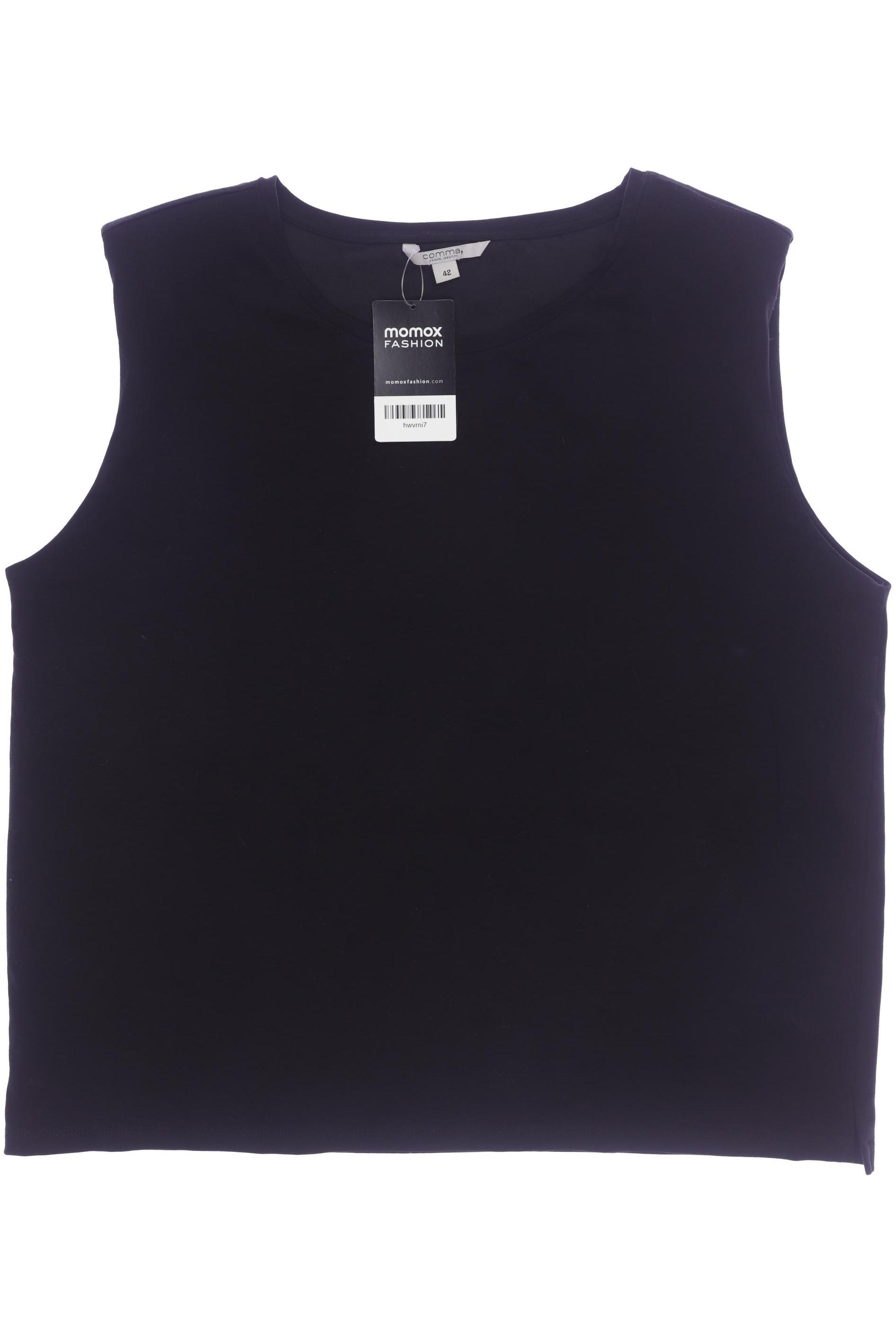 

Comma Damen Top, schwarz, Gr. 42