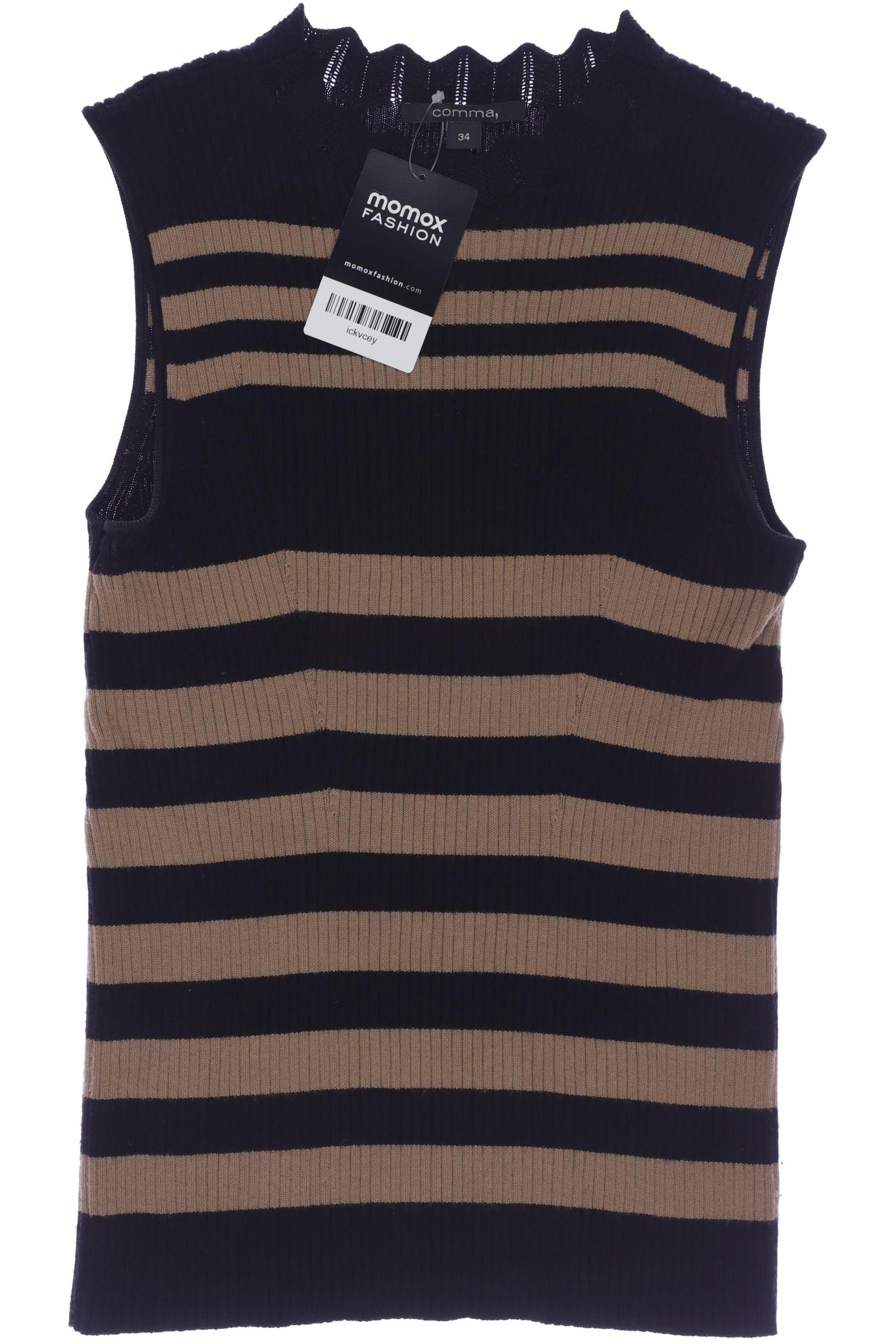 

Comma Damen Top, schwarz, Gr. 34