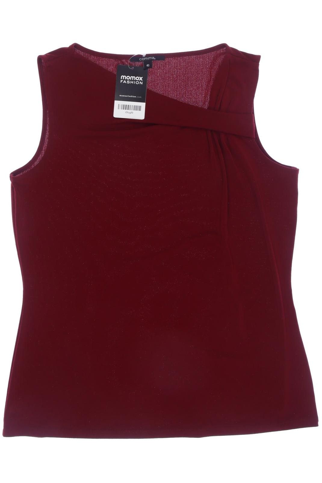 

Comma Damen Top, bordeaux, Gr. 40