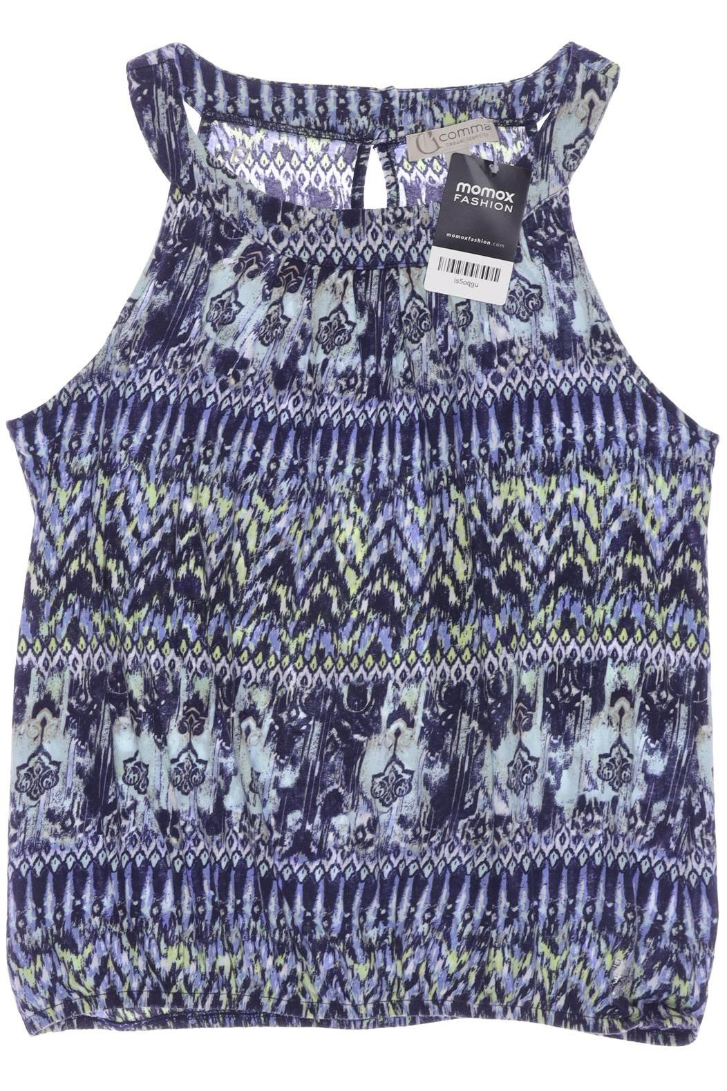 

Comma Damen Top, marineblau, Gr. 38