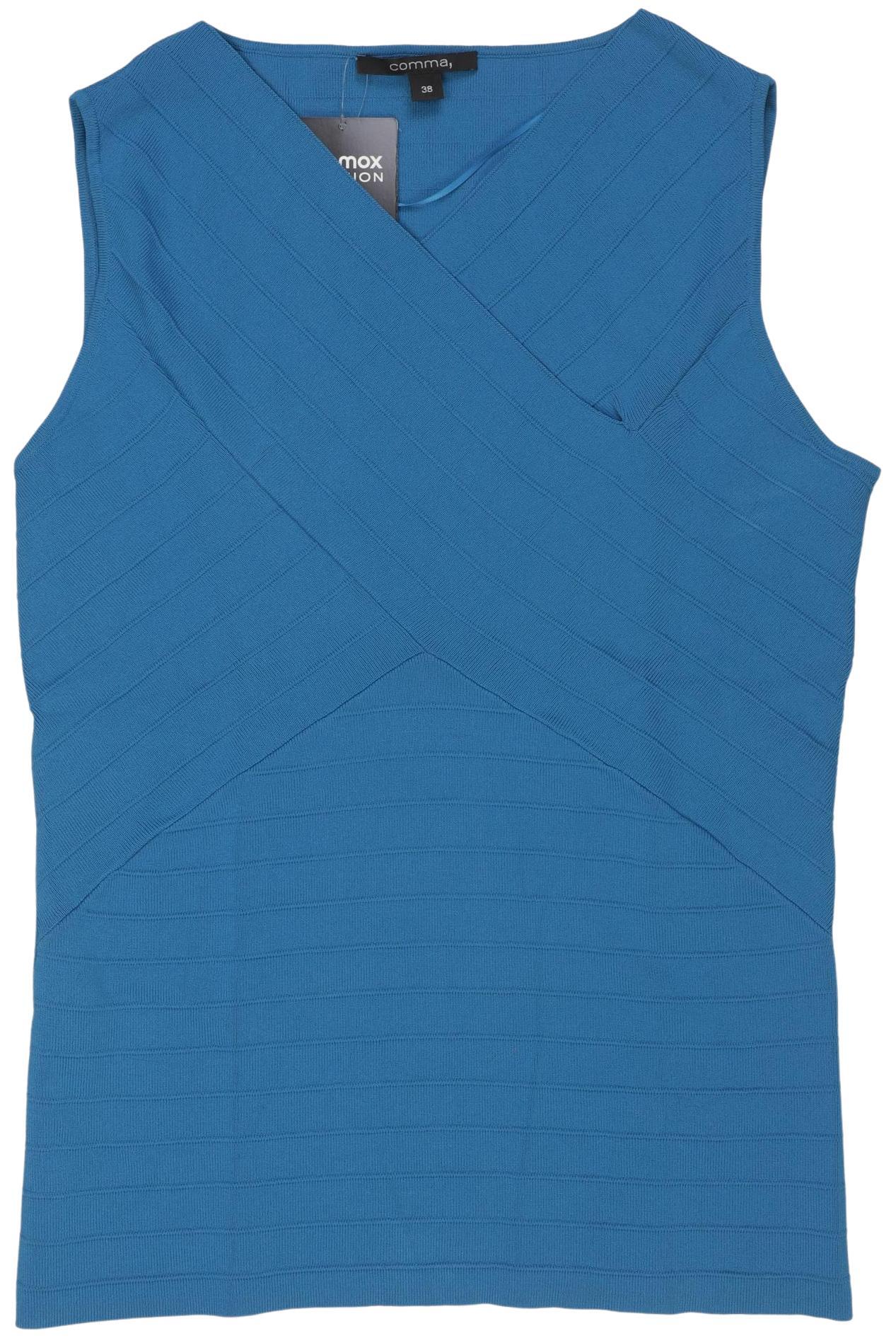 

Comma Damen Top, blau, Gr. 38