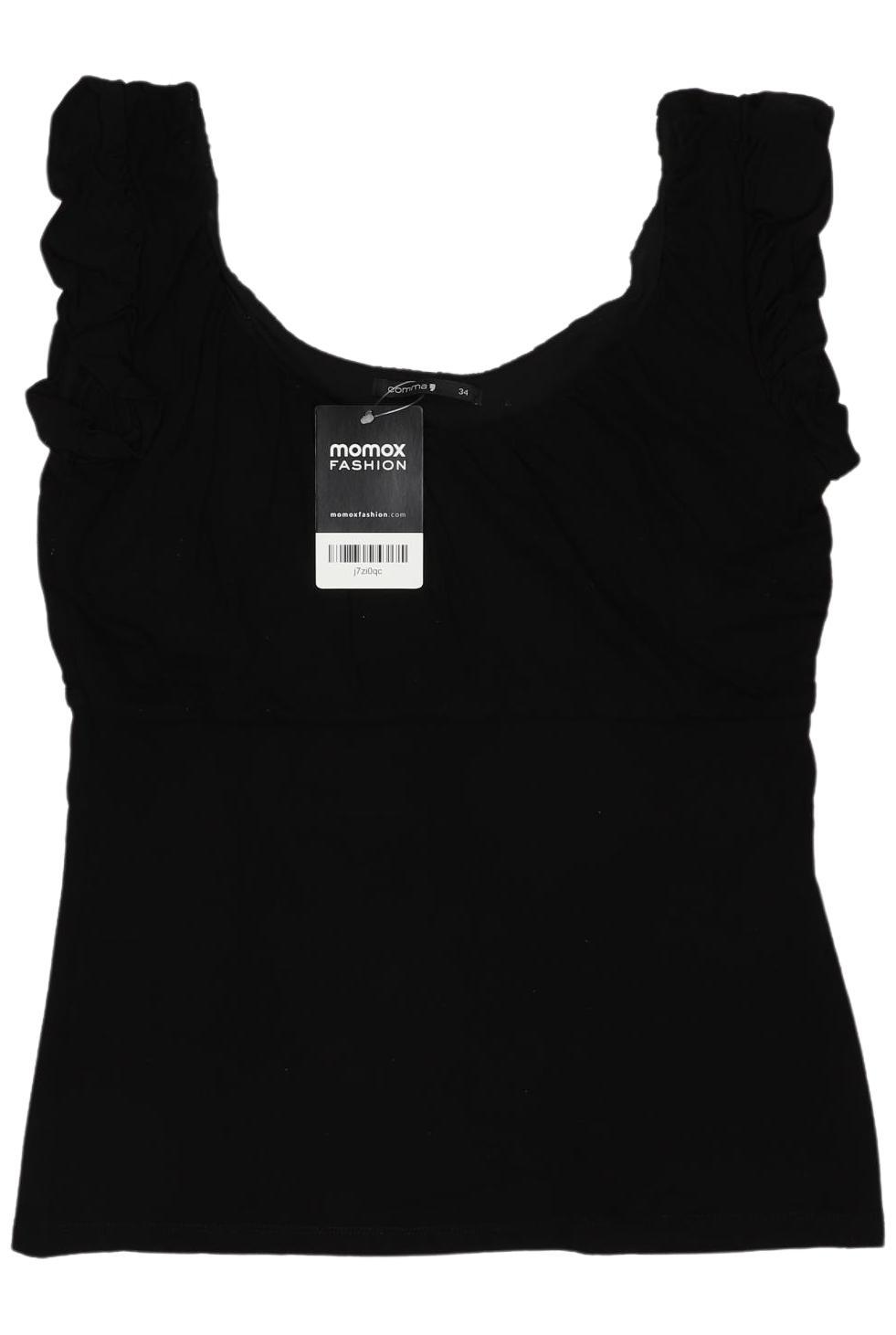 

Comma Damen Top, schwarz, Gr. 34
