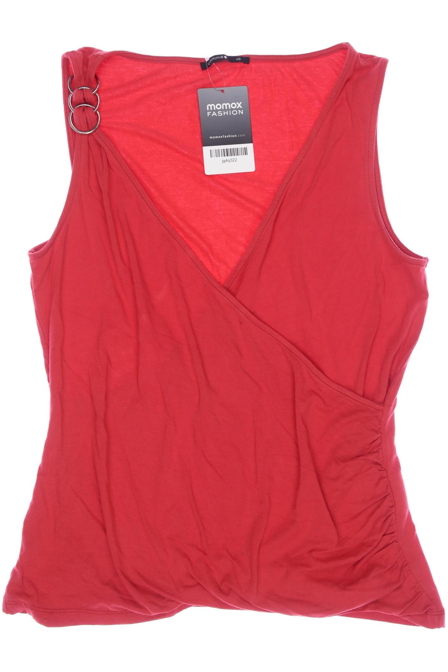 

Comma Damen Top, rot, Gr. 40