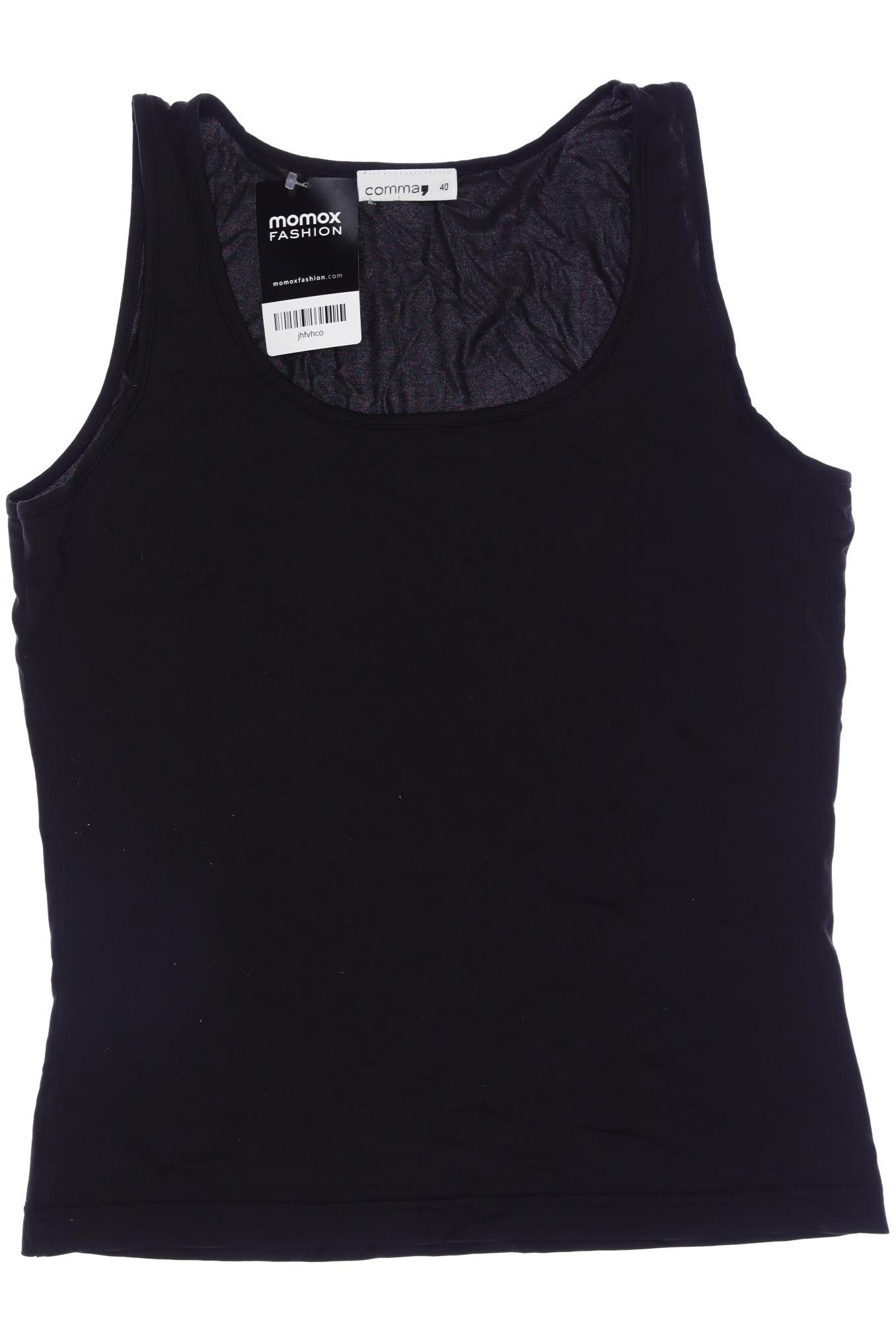 

Comma Damen Top, schwarz