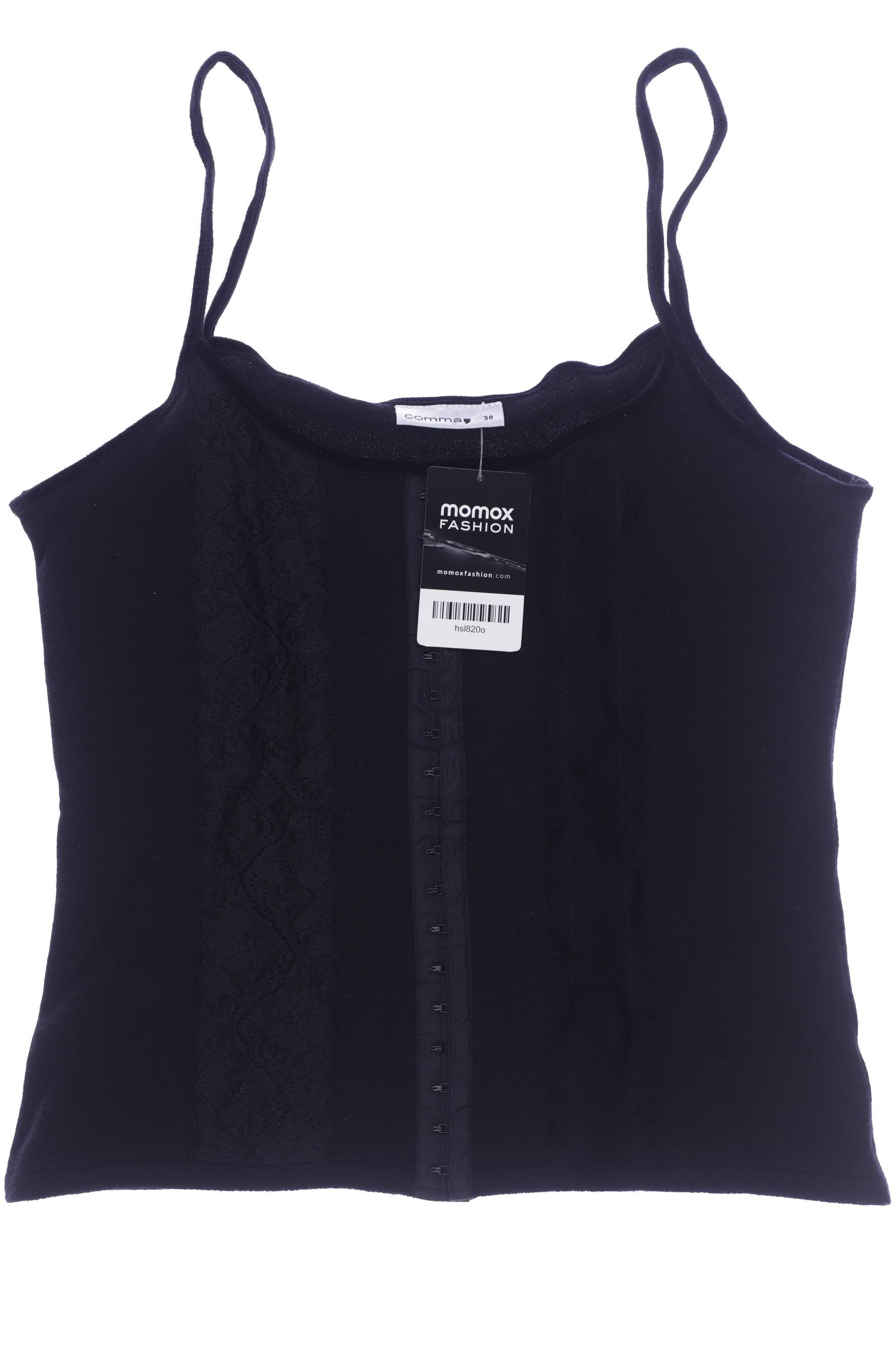 

Comma Damen Top, schwarz, Gr. 38