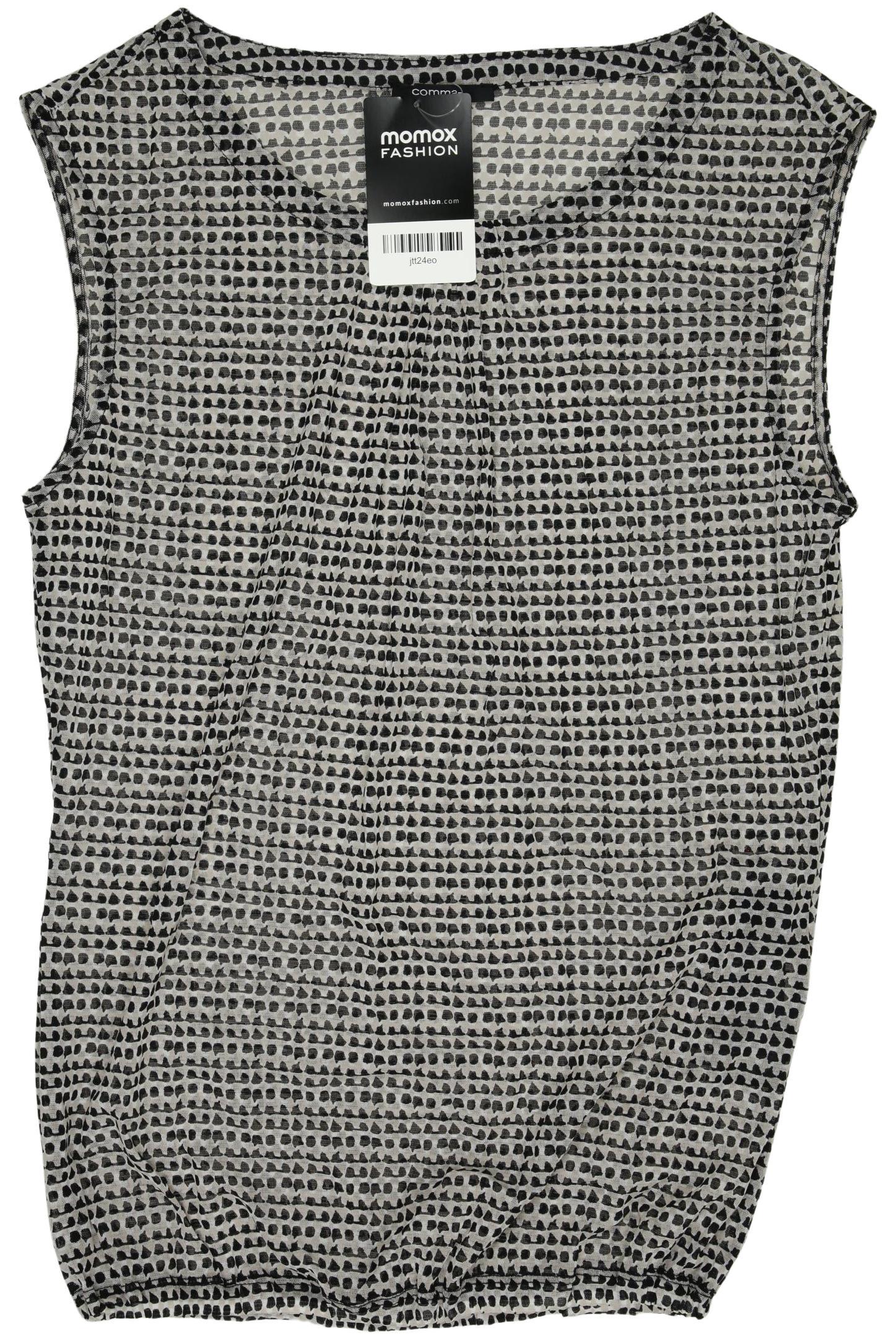 

Comma Damen Top, grau, Gr. 36