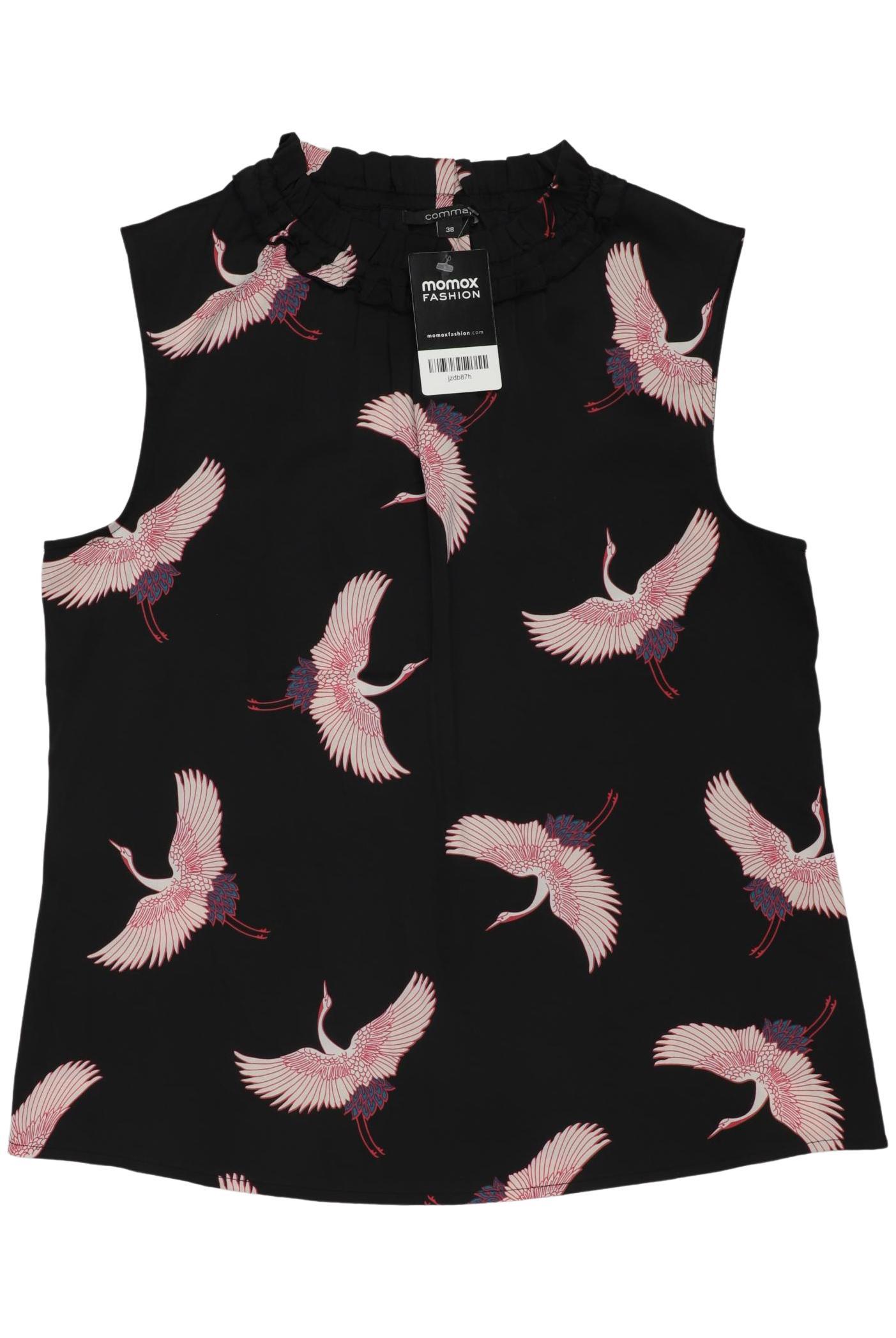 

Comma Damen Top, schwarz, Gr. 38