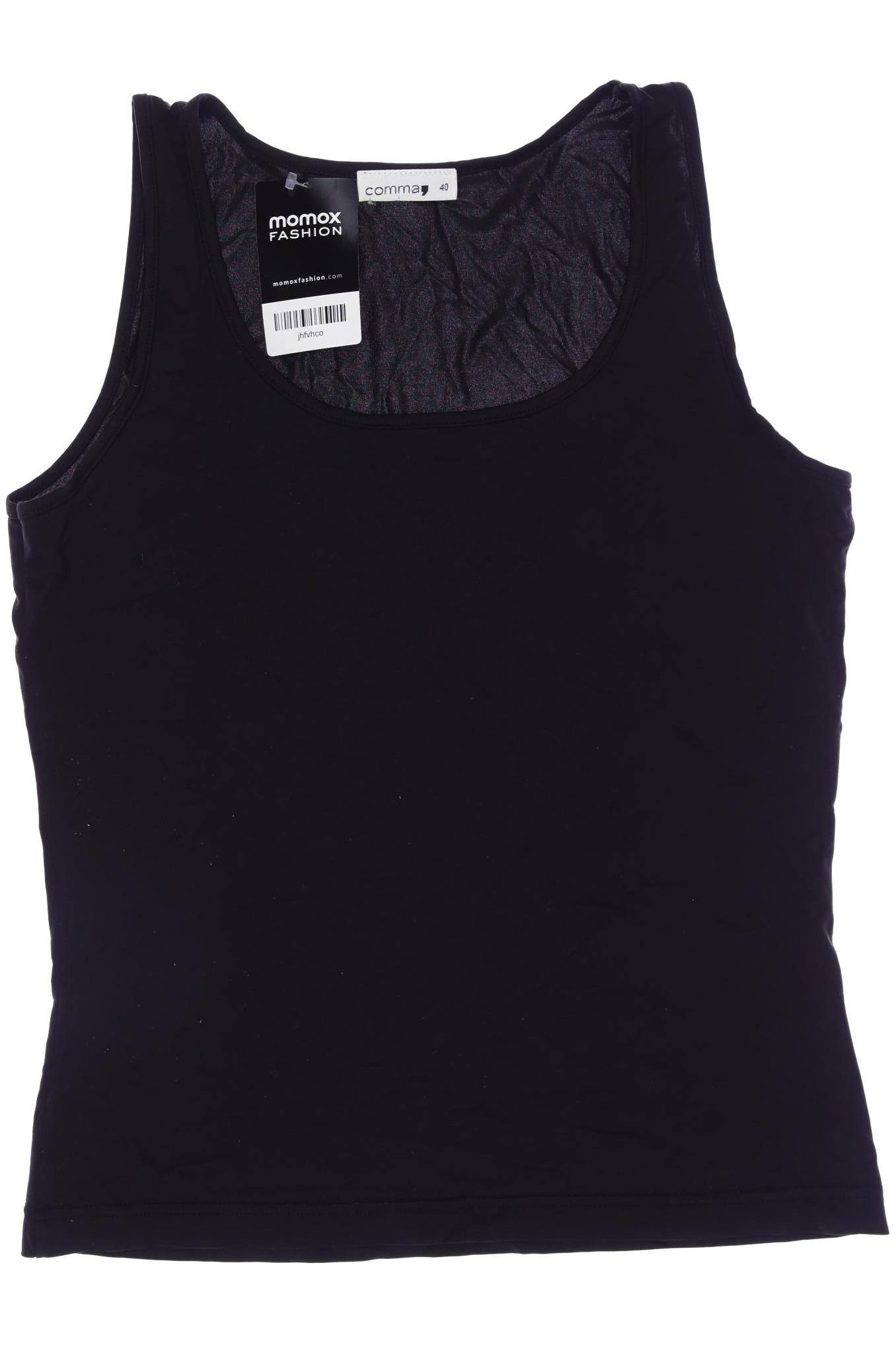 

Comma Damen Top, schwarz, Gr. 40