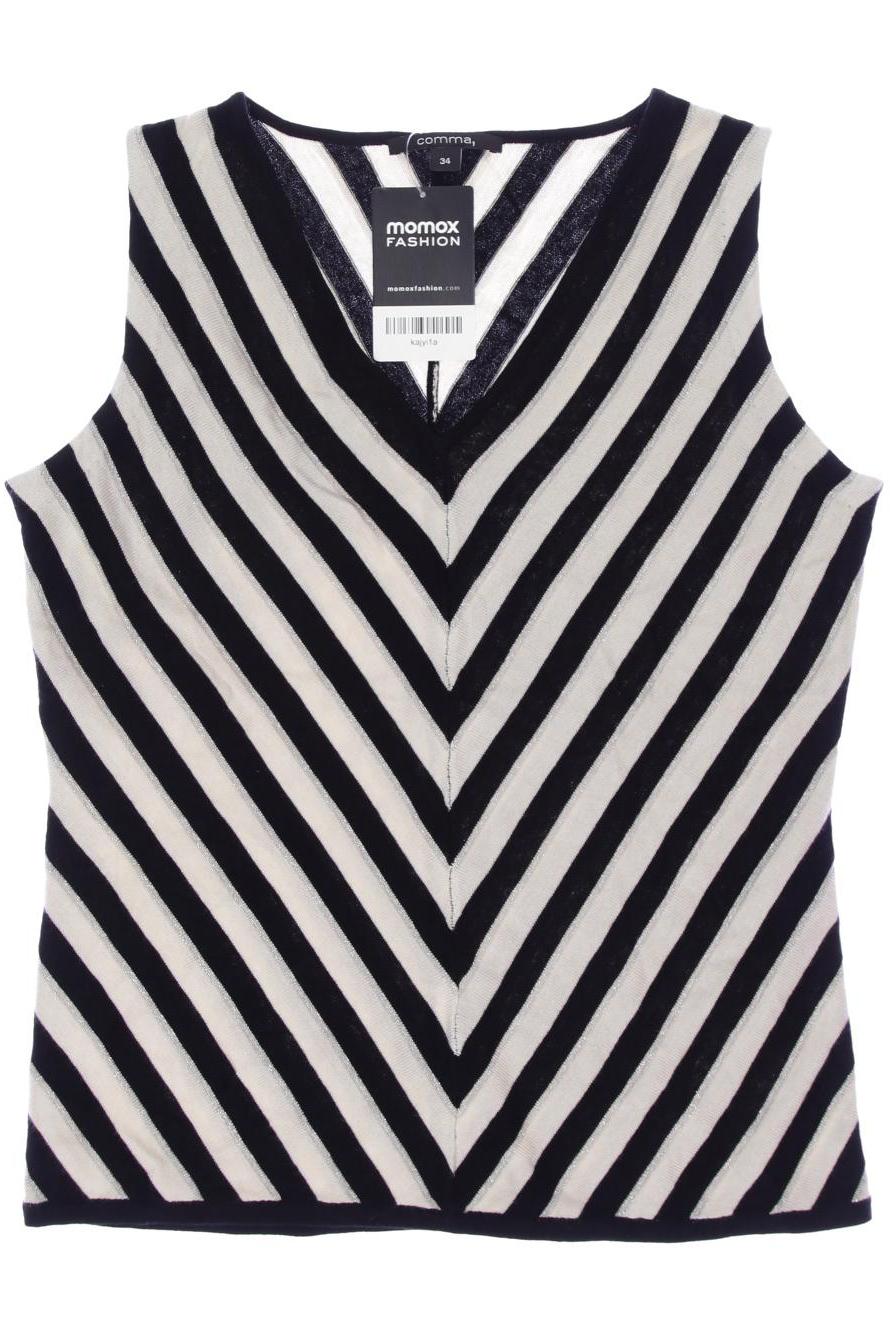 

Comma Damen Top, schwarz