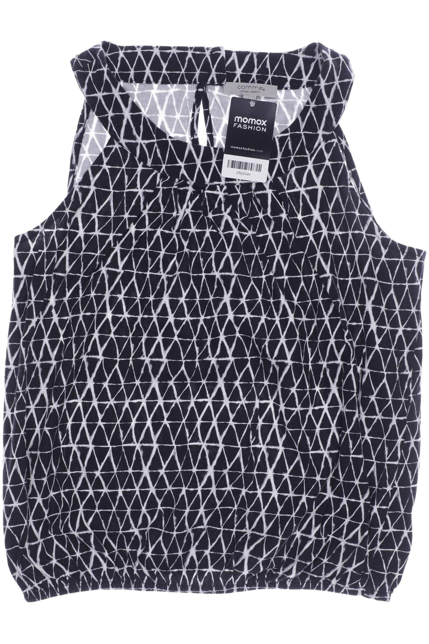 

Comma Damen Top, schwarz, Gr. 40