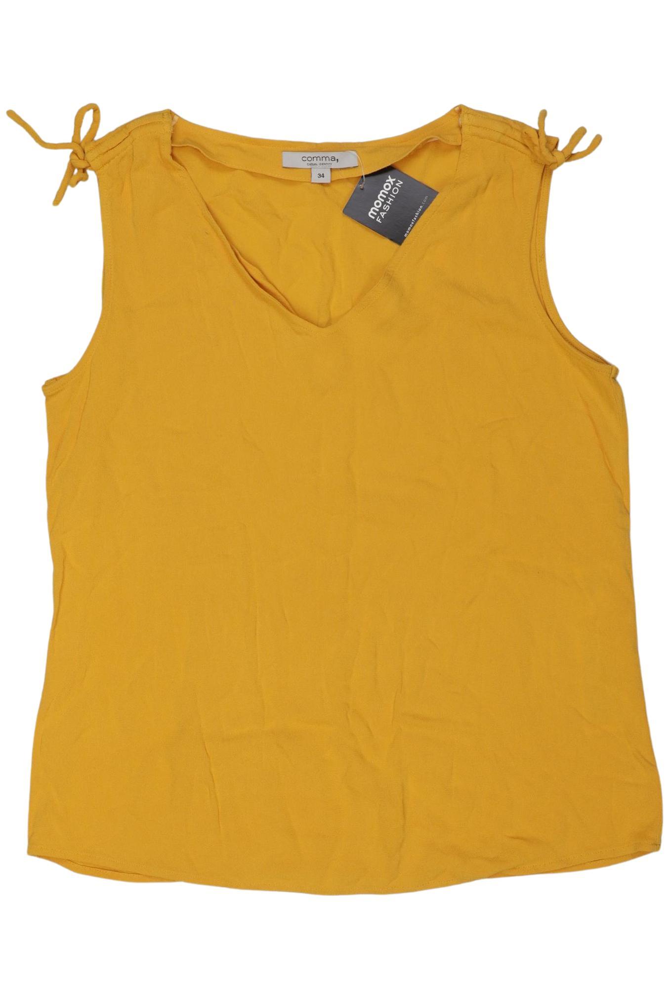 

Comma Damen Top, gelb, Gr. 34