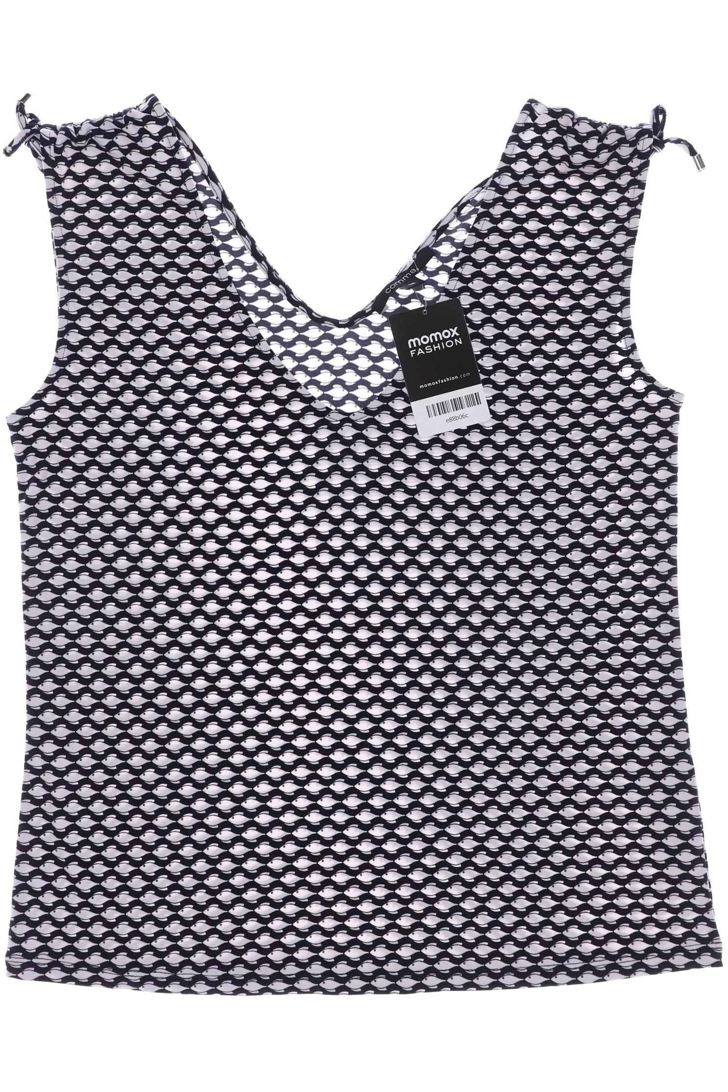 

Comma Damen Top, marineblau, Gr. 36