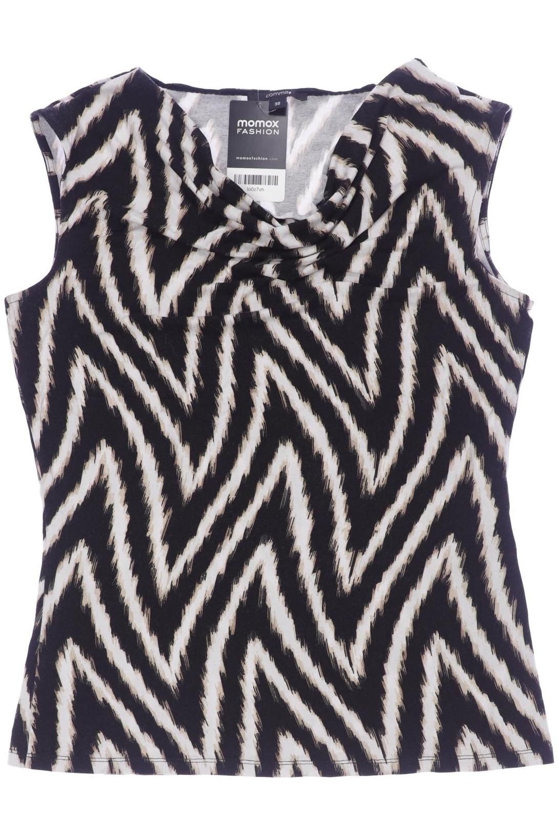 

Comma Damen Top, schwarz, Gr. 38