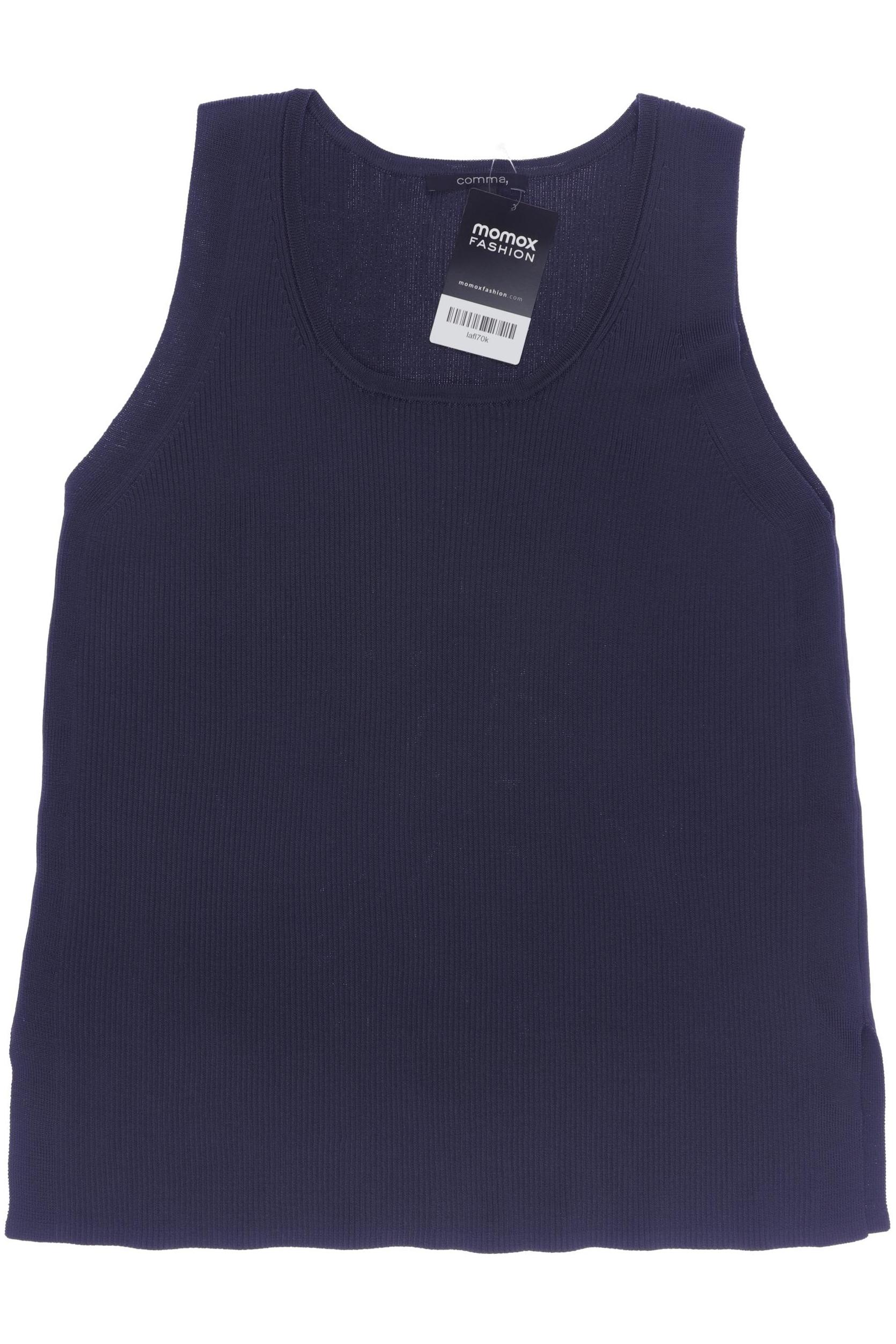 

Comma Damen Top, marineblau, Gr. 40