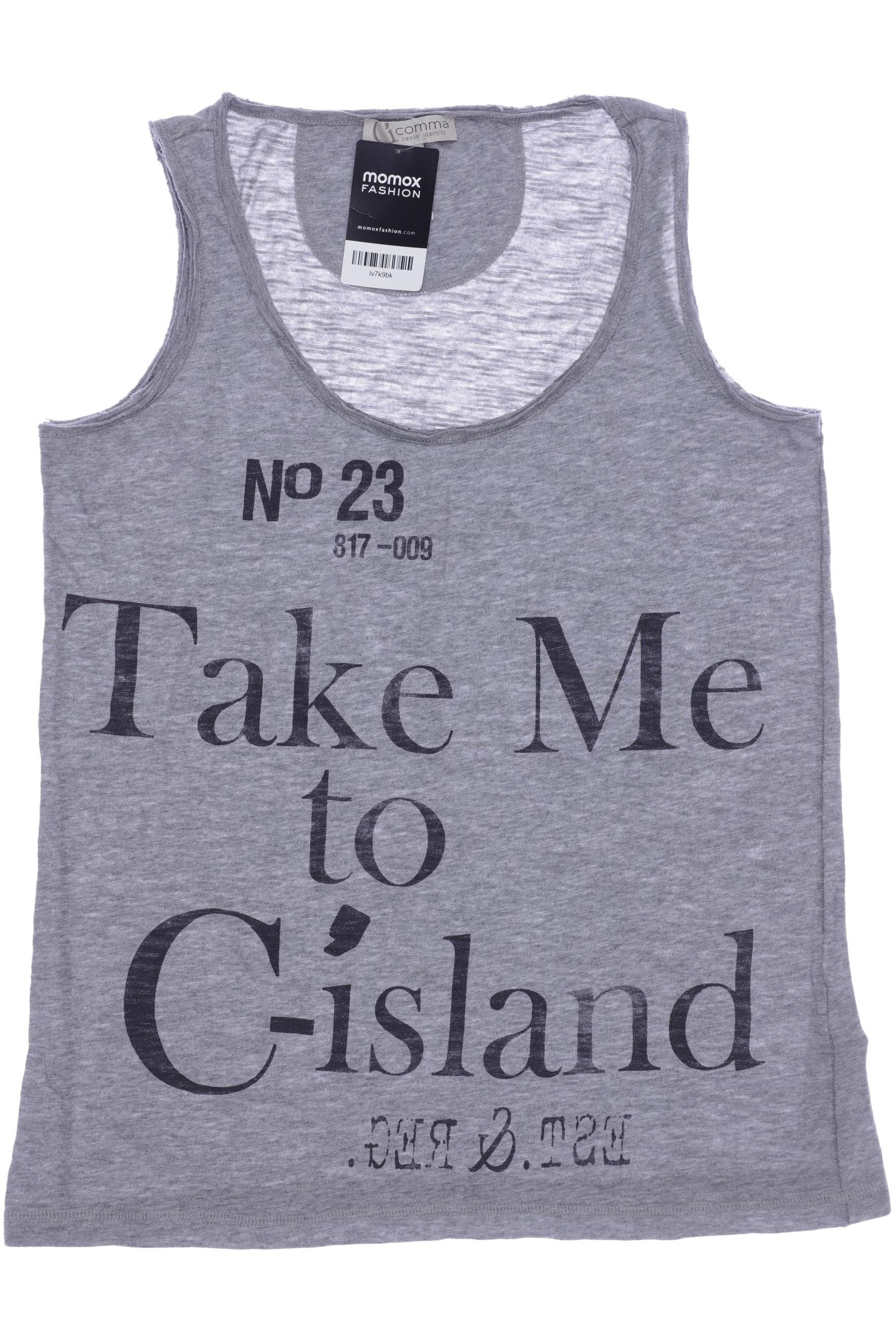 

Comma Damen Top, grau, Gr. 38