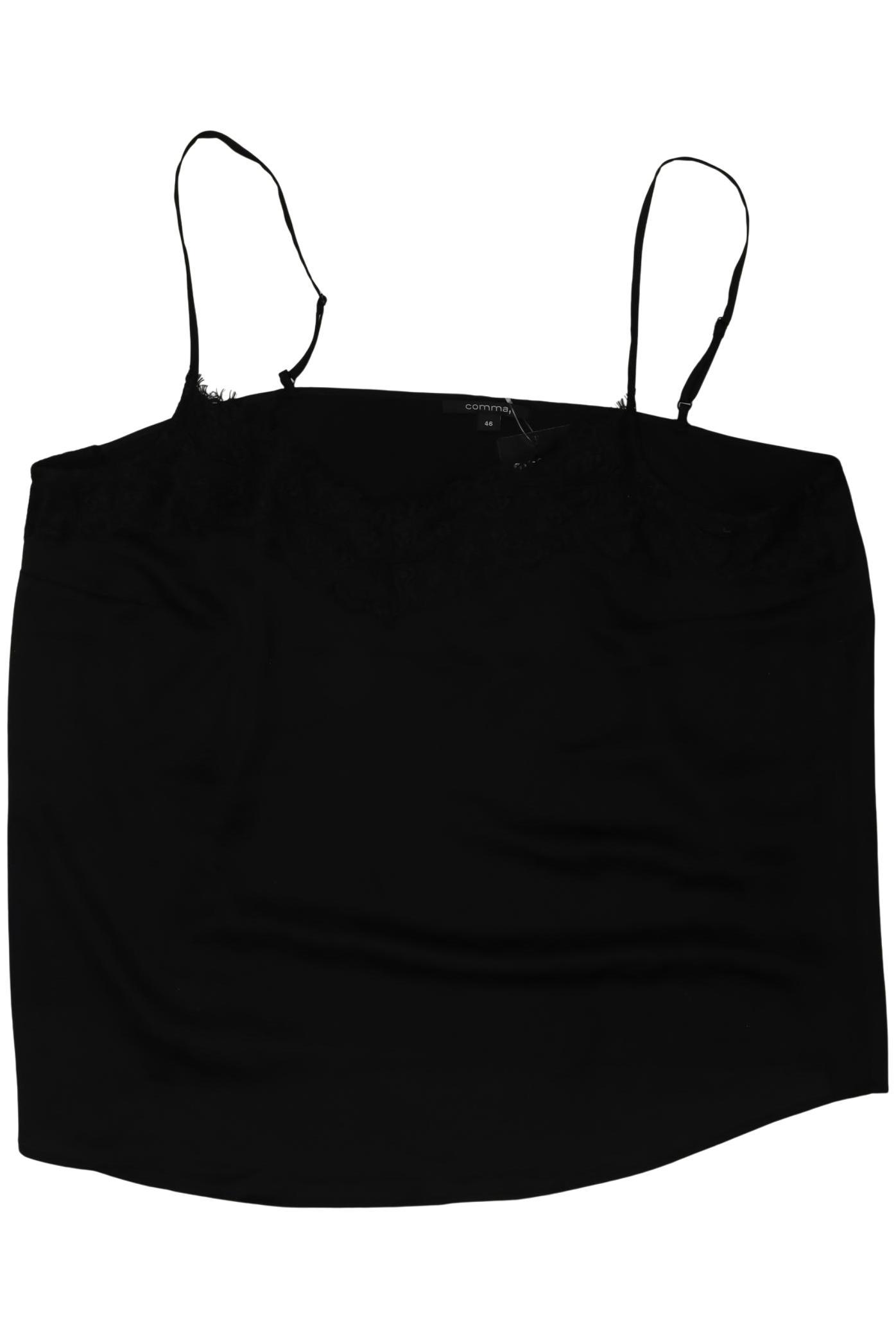 

Comma Damen Top, schwarz, Gr. 46