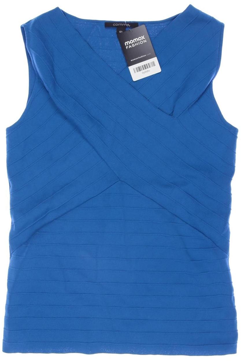 

Comma Damen Top, blau, Gr. 40