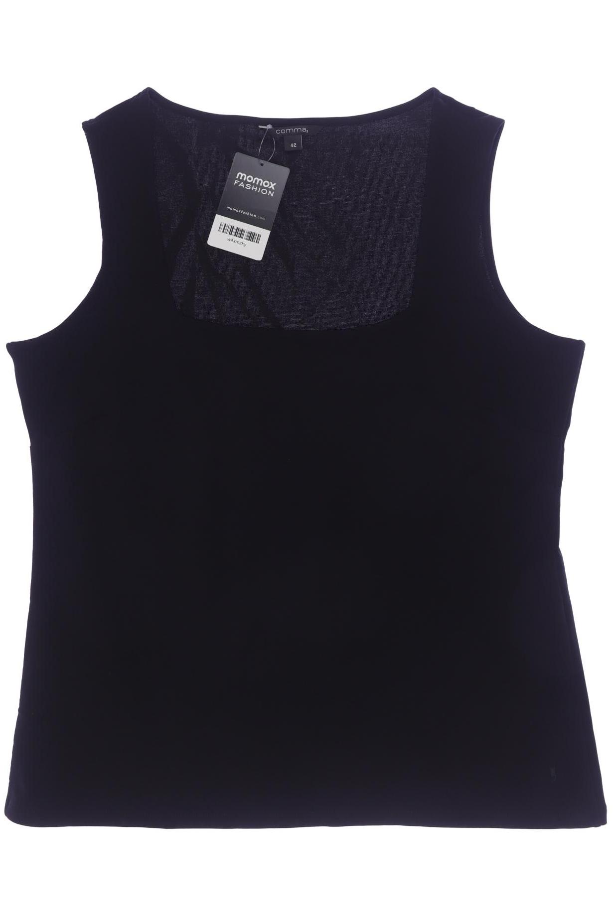 

Comma Damen Top, schwarz, Gr. 42