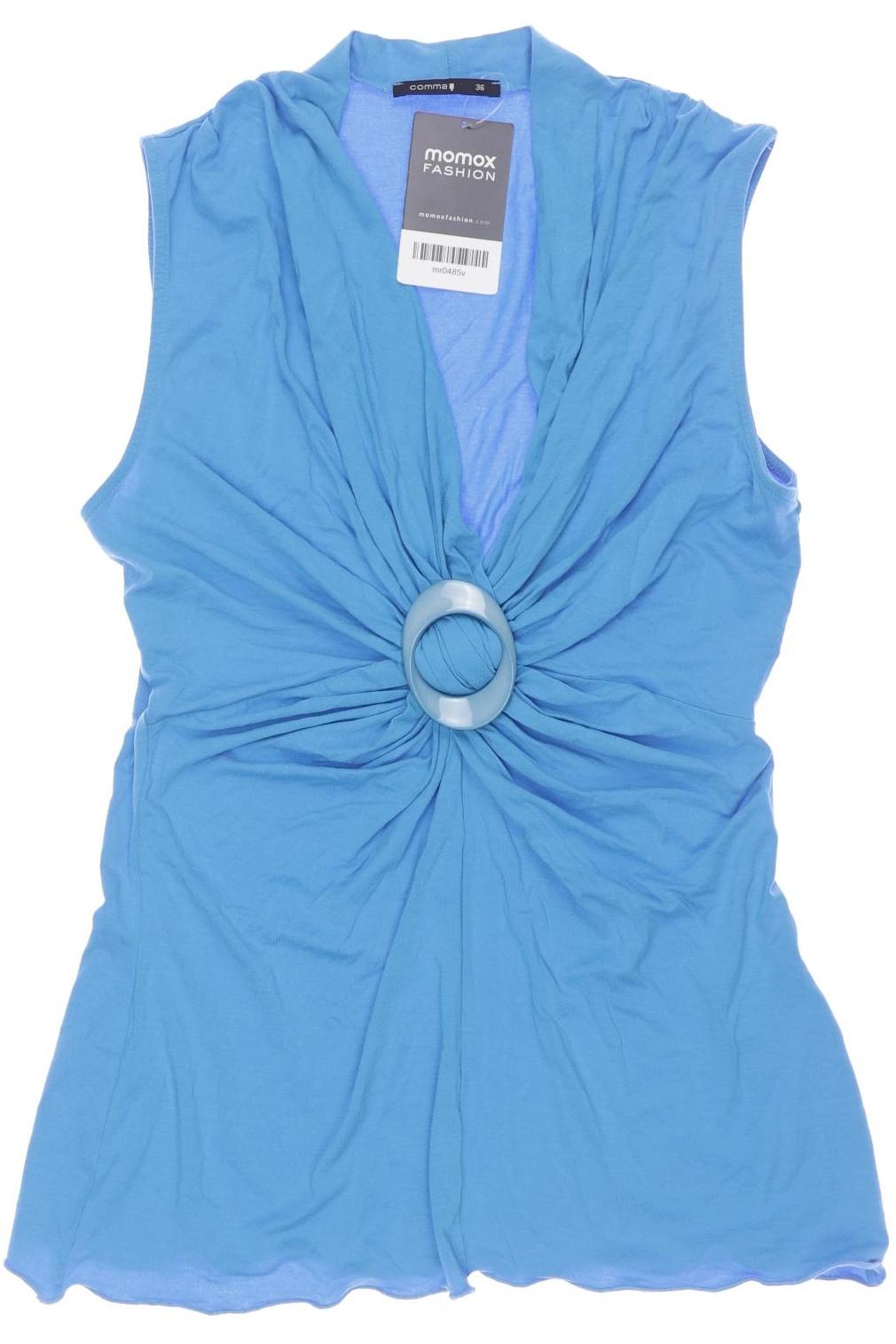 

Comma Damen Top, blau, Gr. 36