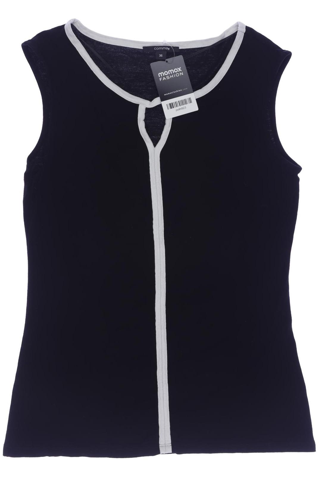 

Comma Damen Top, schwarz, Gr. 36